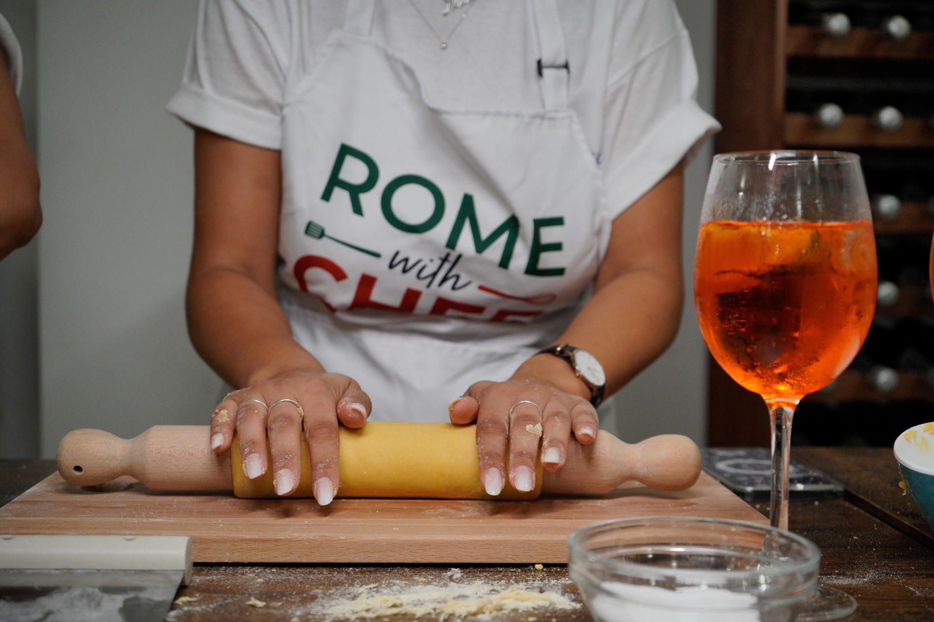 Rome Tipsy Cooking Class: Make Pasta & Mix 3 Spritz Cocktails - Thumbnail 14