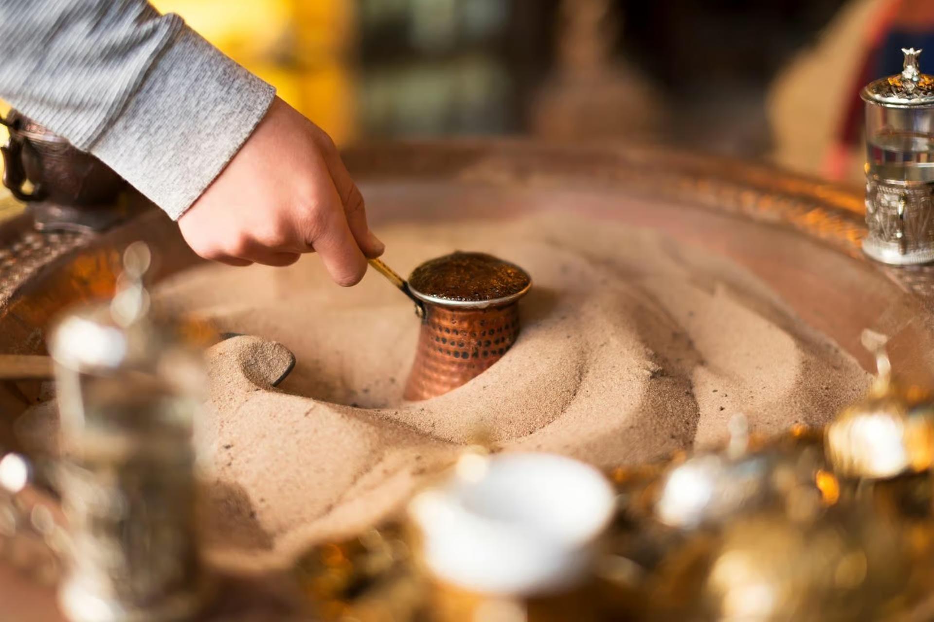 Turkish Coffee on Sand Workshop in Istanbul - Thumbnail 6