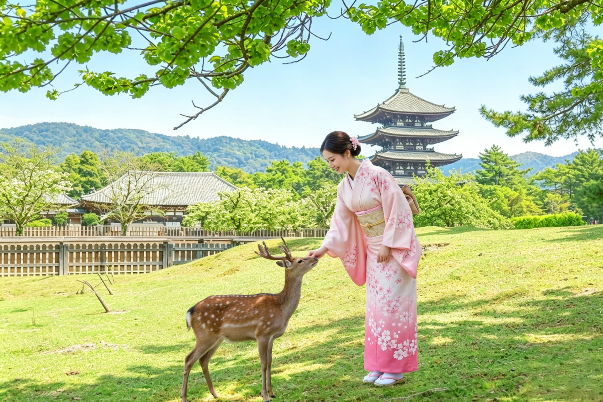 【Kyoto & Nara Historical and Cultural Scenic Day Tour】Arashiyama Scenic Railway & Fushimi Inari-taisha Shrine Senbon Torii & Nara Park & Togetsukyo Bridge & Bamboo Grove Path & Kimono Forest (Departing from Osaka or Kyoto) - Thumbnail 2