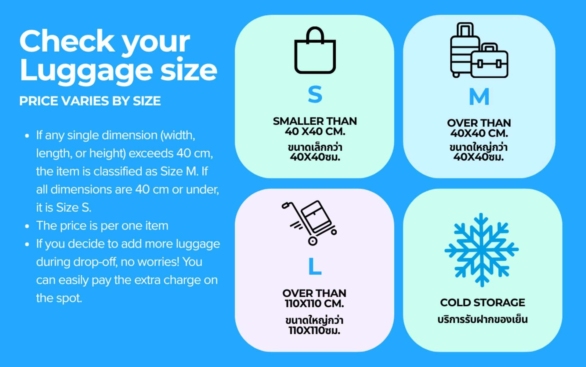 Easydrop Luggage Storage Service in Thailand - Thumbnail 2