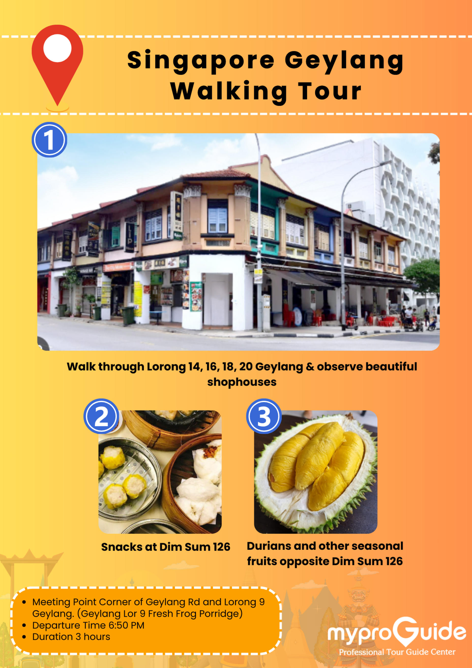 Singapore Geylang Night Food & Culture Tour - Thumbnail 2