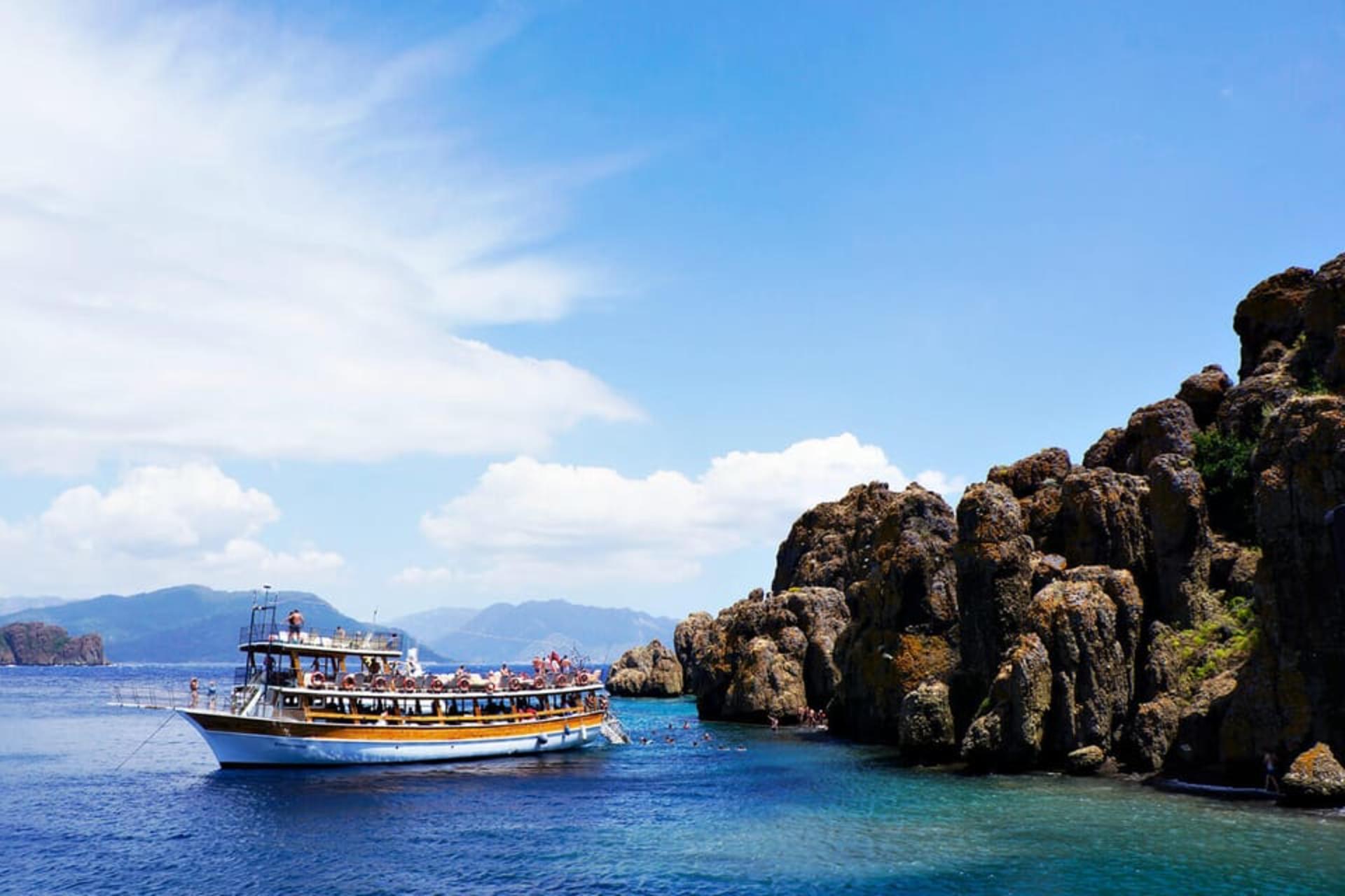 Marmaris: Boat Trip w/Unlimited Drinks and BBQ Lunch - Thumbnail 2