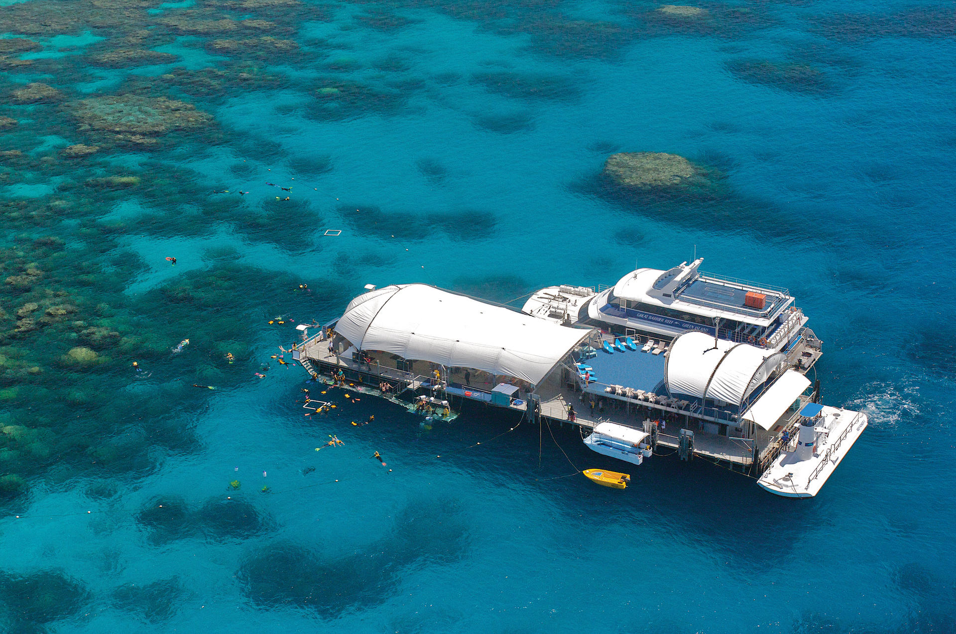Great Barrier Reef Pontoon from Cairns including Snorkelling - Image 1