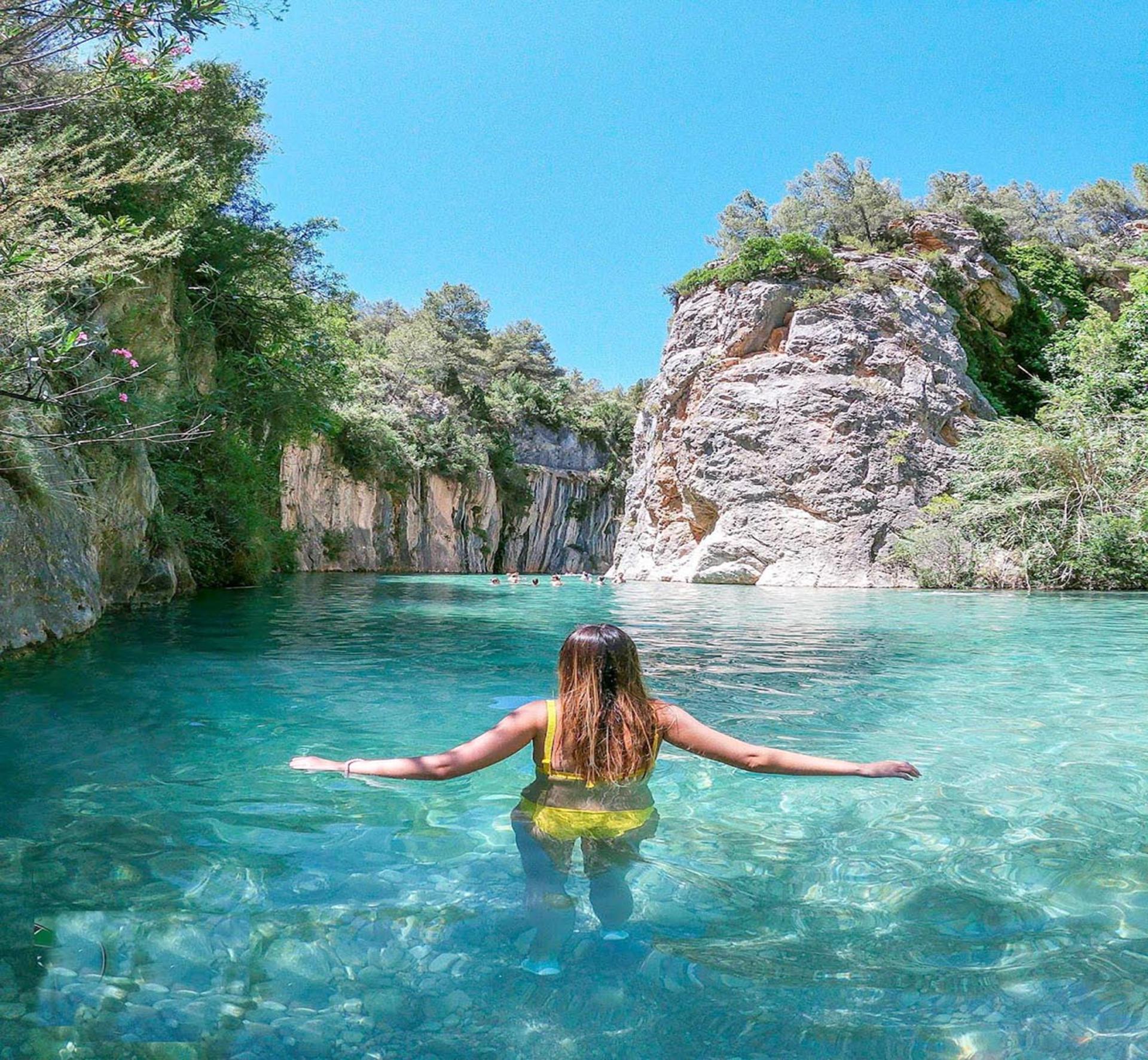 From Valencia: Montanejos Thermal Spring & Girlfriend Waterfall - Image 1