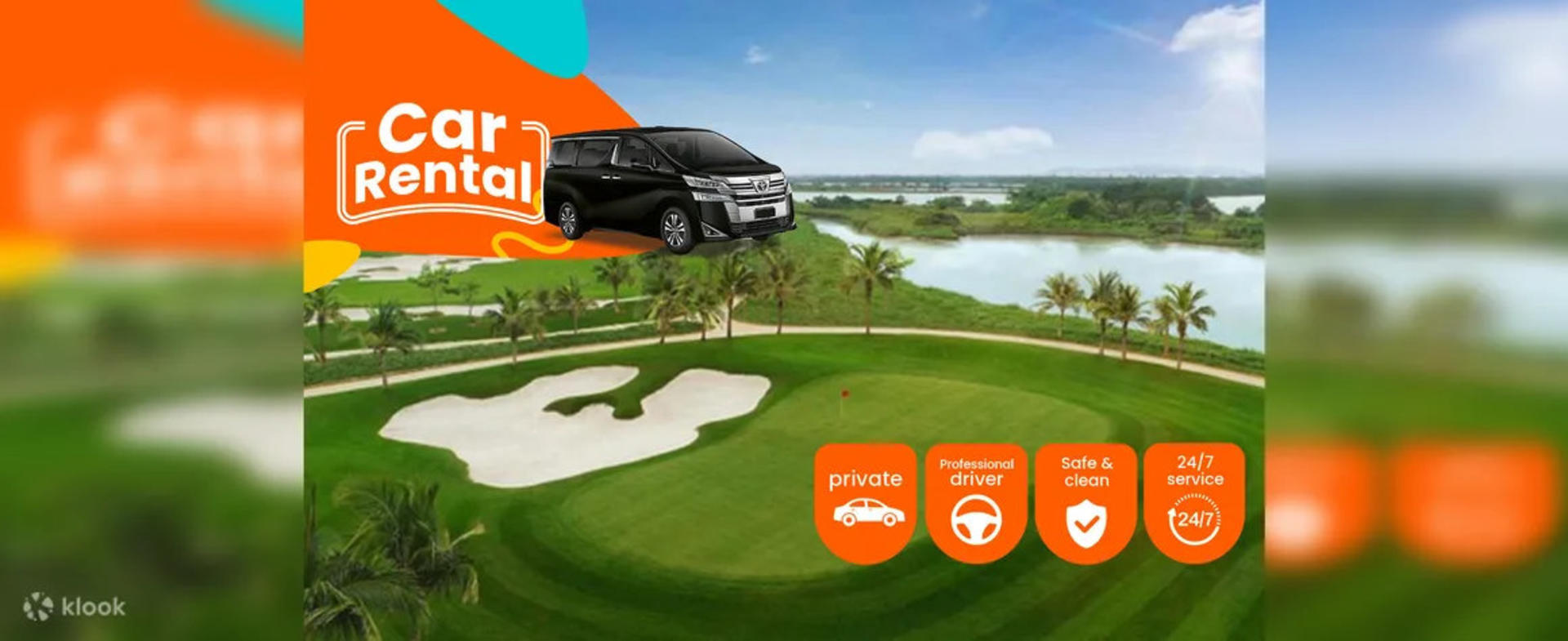 Private car to Golf Courses in Nha Trang, Cam Ranh and surrounding areas - Image 1