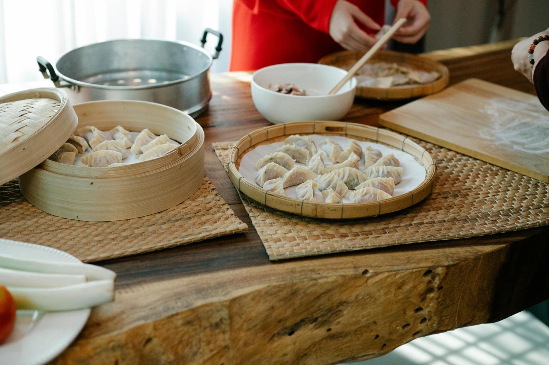 Visit a local farmers market, learn to make dumplings or wontons together at home (vegetarian options available)  - Thumbnail 24