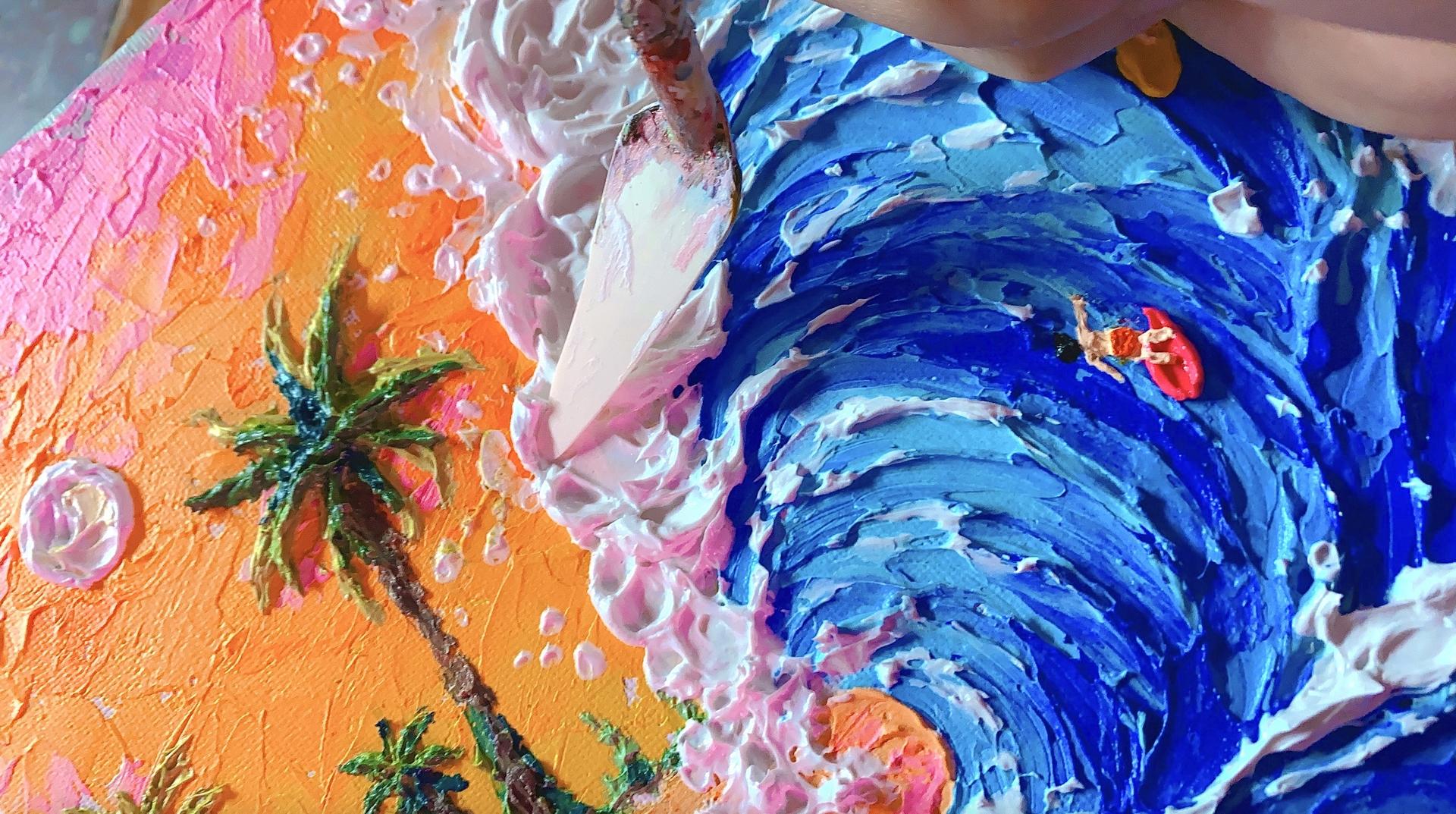 Chill & Art - Fun 3D Painting Experience in Seoul for Beginners - Thumbnail 20