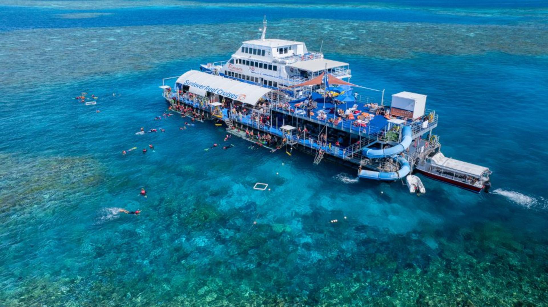 Cairns Great Barrier Reef Full-Day Tour with Helicopter Flight - Thumbnail 2