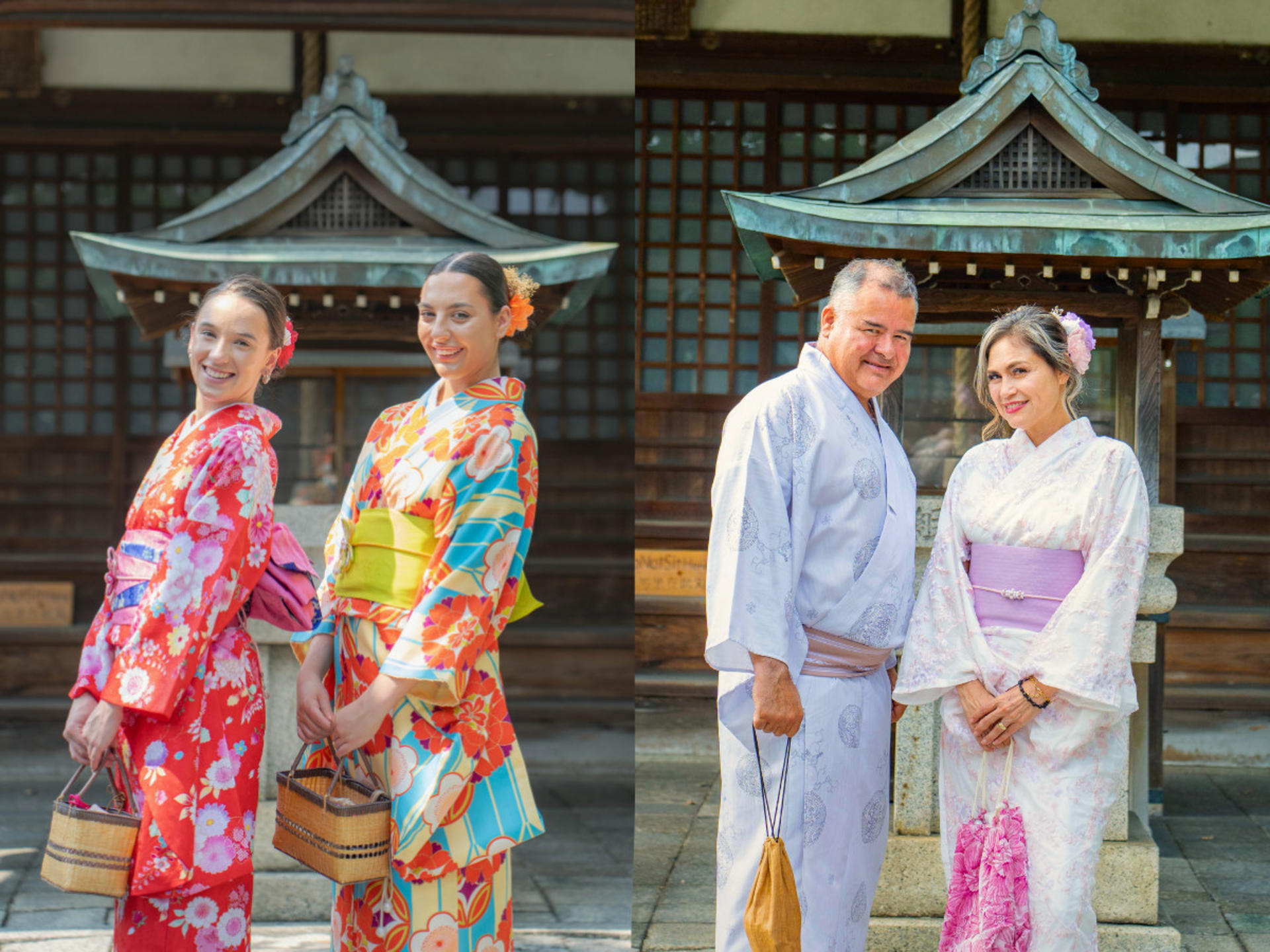 Kiyomizu-dera Kimono Rental (Kyoto/Women's Hair Set Included/Aiwafuku Kiyomizu Chawanzaka Store) - Thumbnail 2