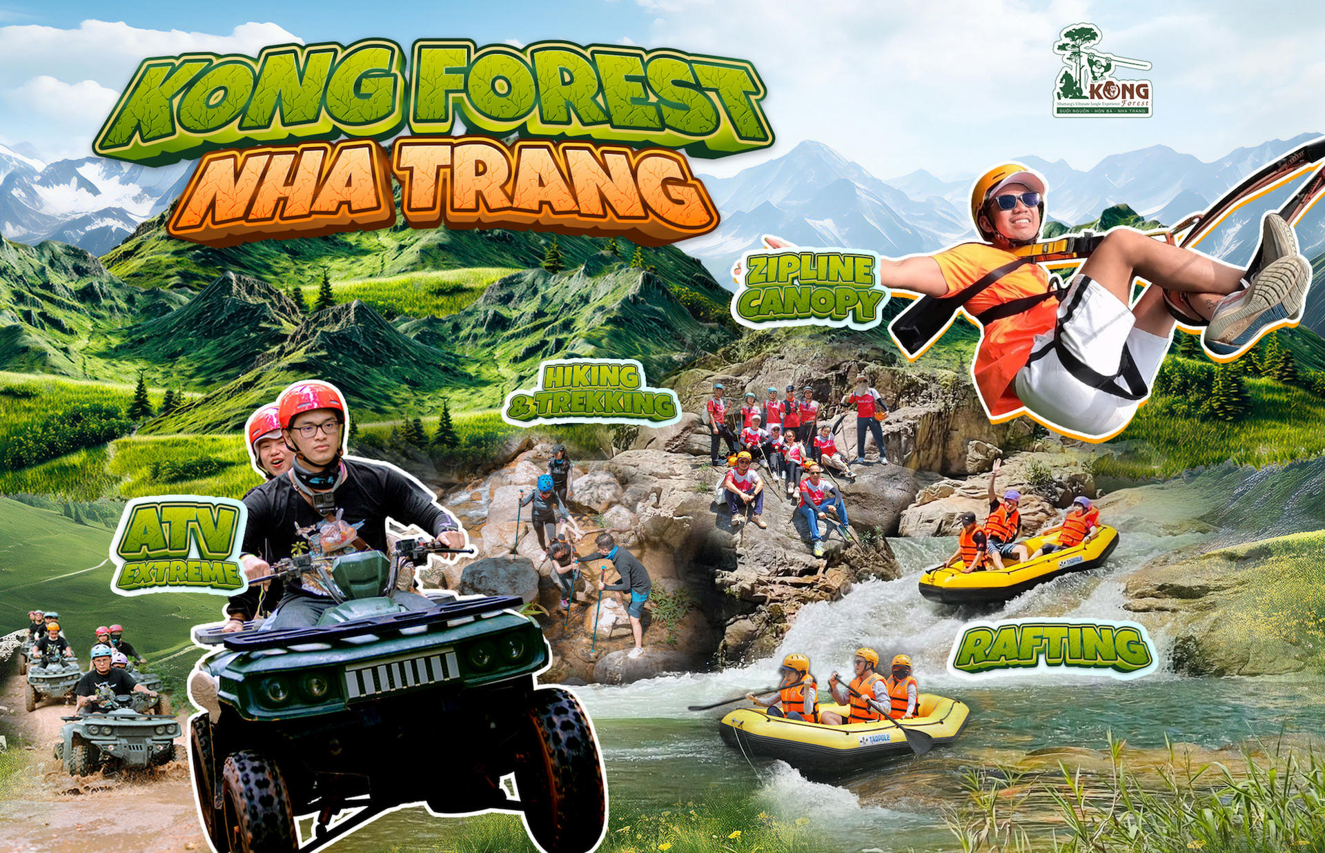 Zipline Canopy Experience at Kong Forest Nha Trang - Image 1