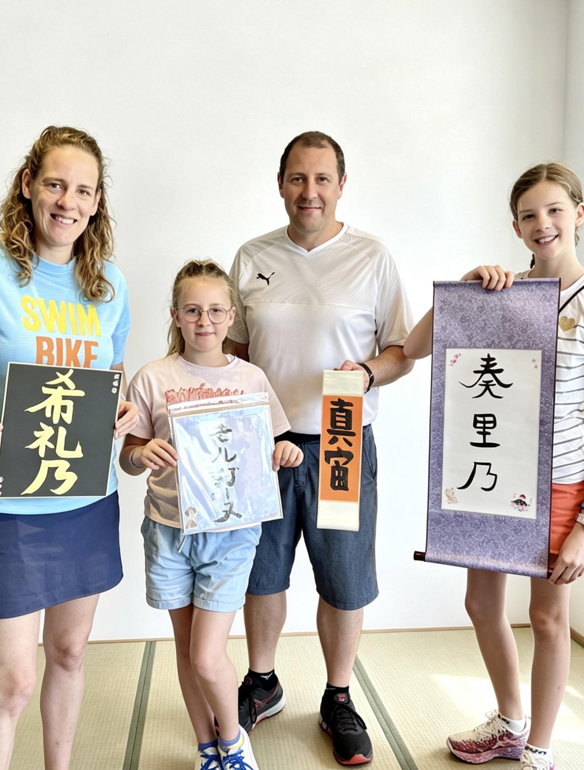 Japanese Calligraphy & Kanji Name Gift with Great View - Thumbnail 2