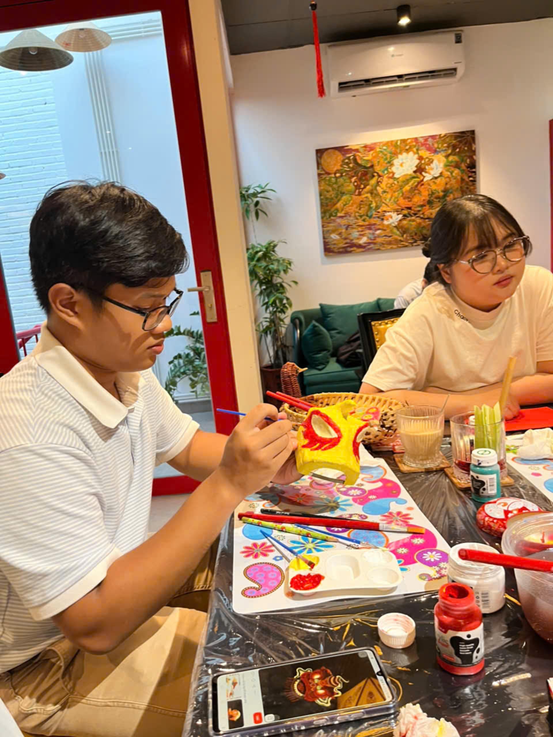 Traditional Lion head crafting workshop - Thumbnail 39