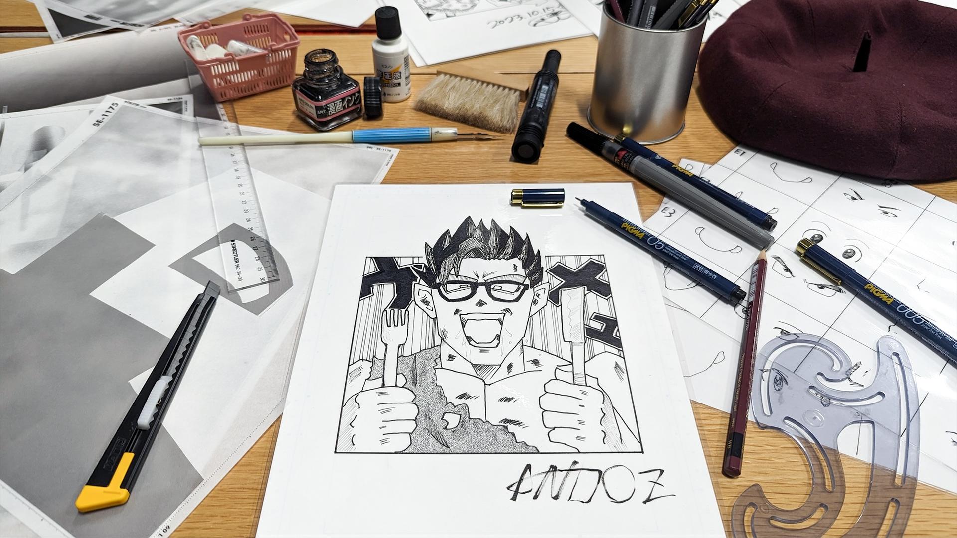 Manga Drawing Experience Taught by a Professional Manga Artist (Tokyo) - Image 1