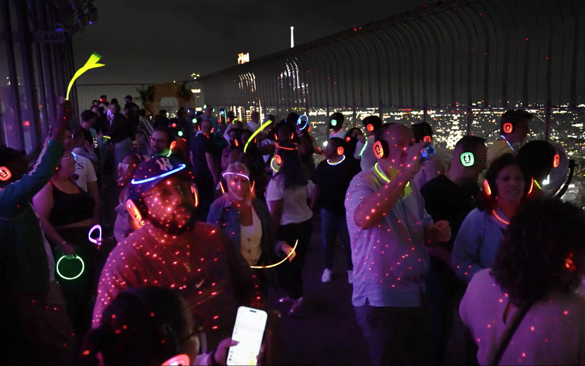 Silent Disco at the Empire State Building Observation Deck - Thumbnail 4