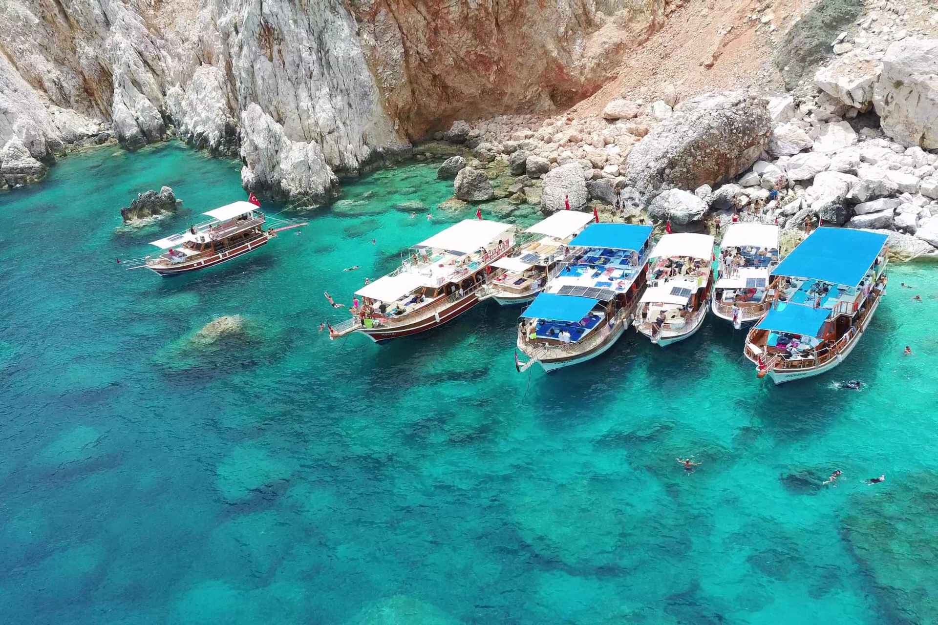 Antalya Suluada and Adrasan Beach Full-Day Boat Trip - Thumbnail 3