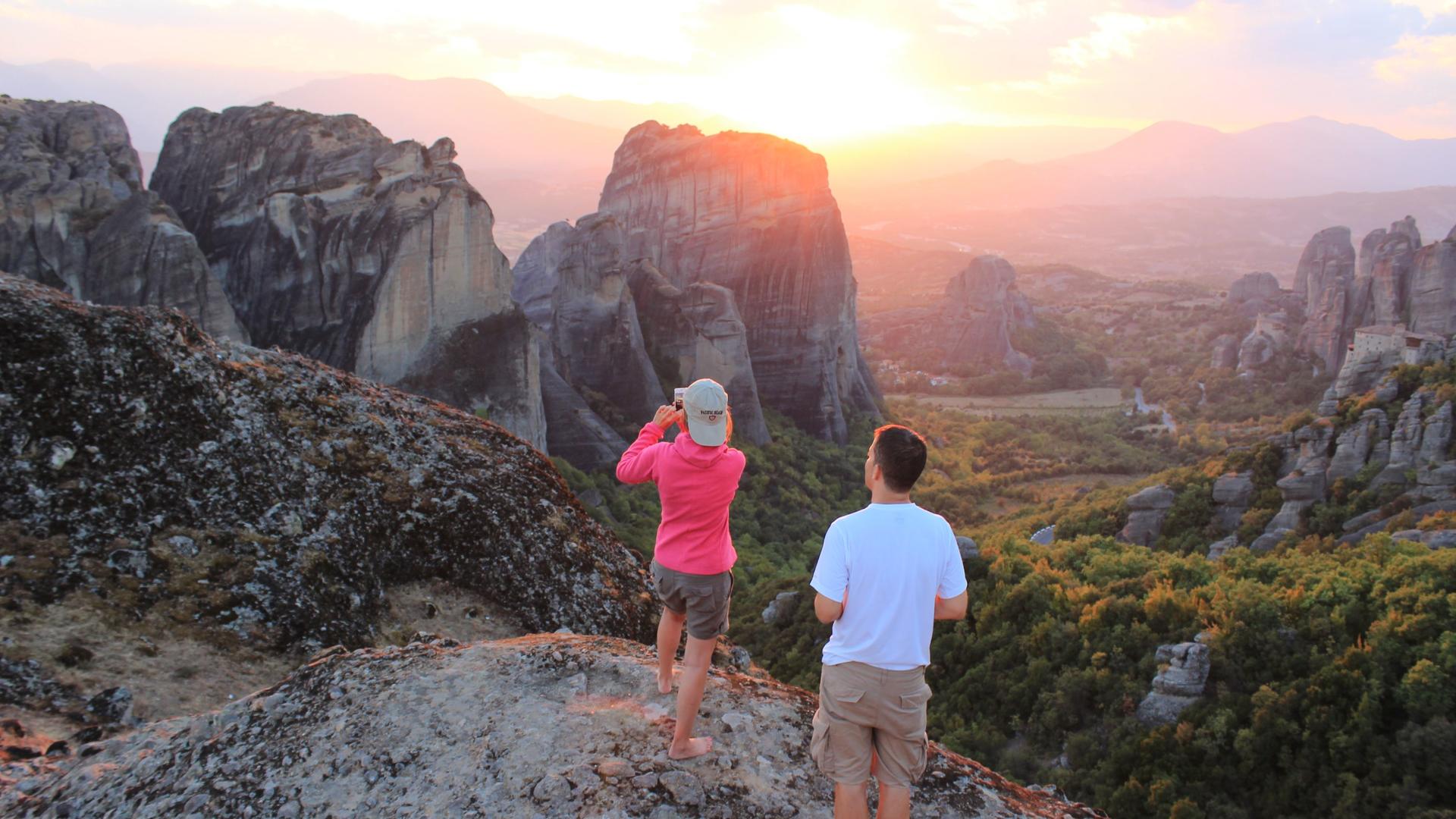 Meteora sunset tour with monastery and caves visit  - Thumbnail 9