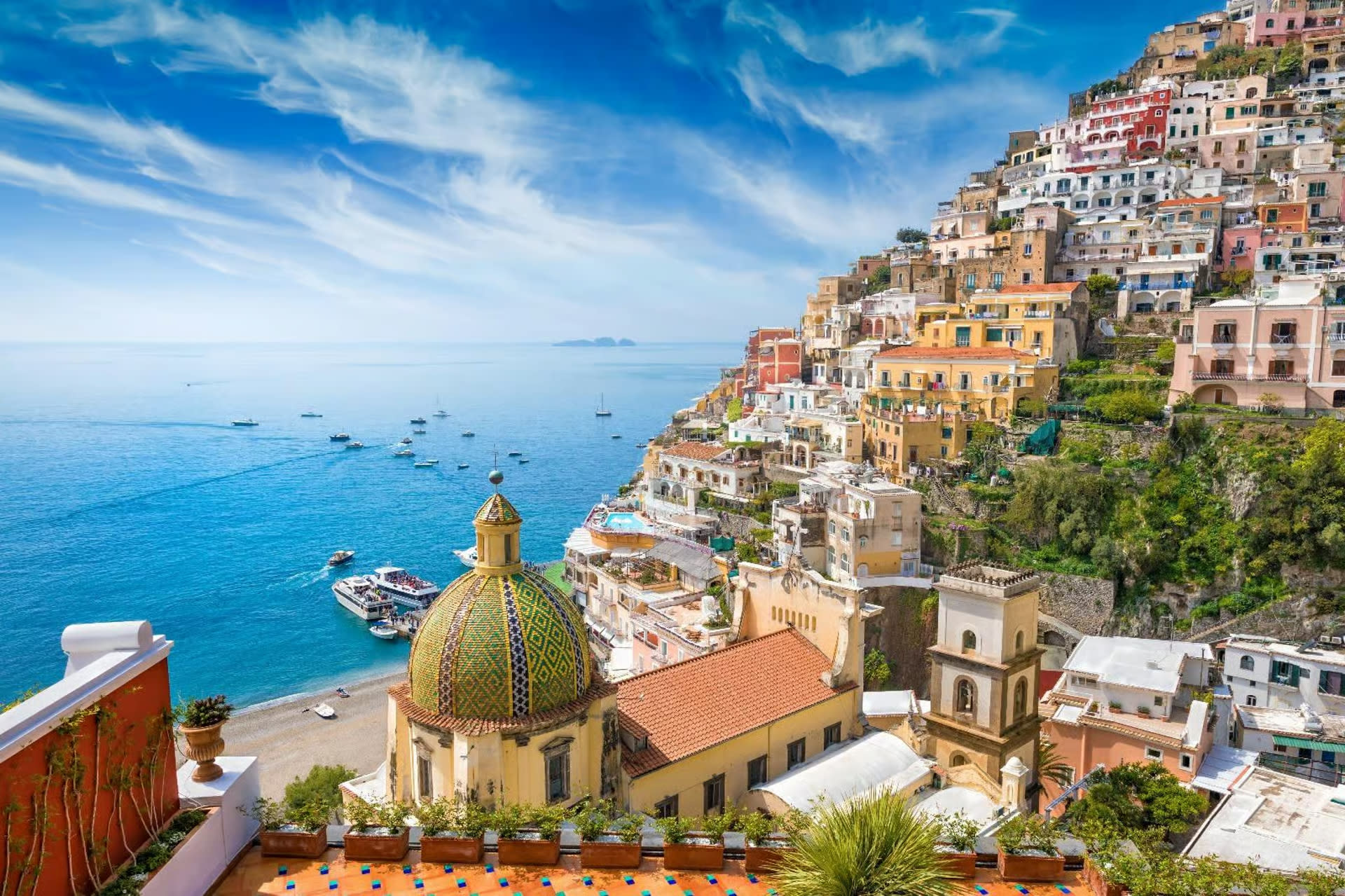 From Rome: Amalfi Coast, Positano & Amalfi by boat and train - Image 1