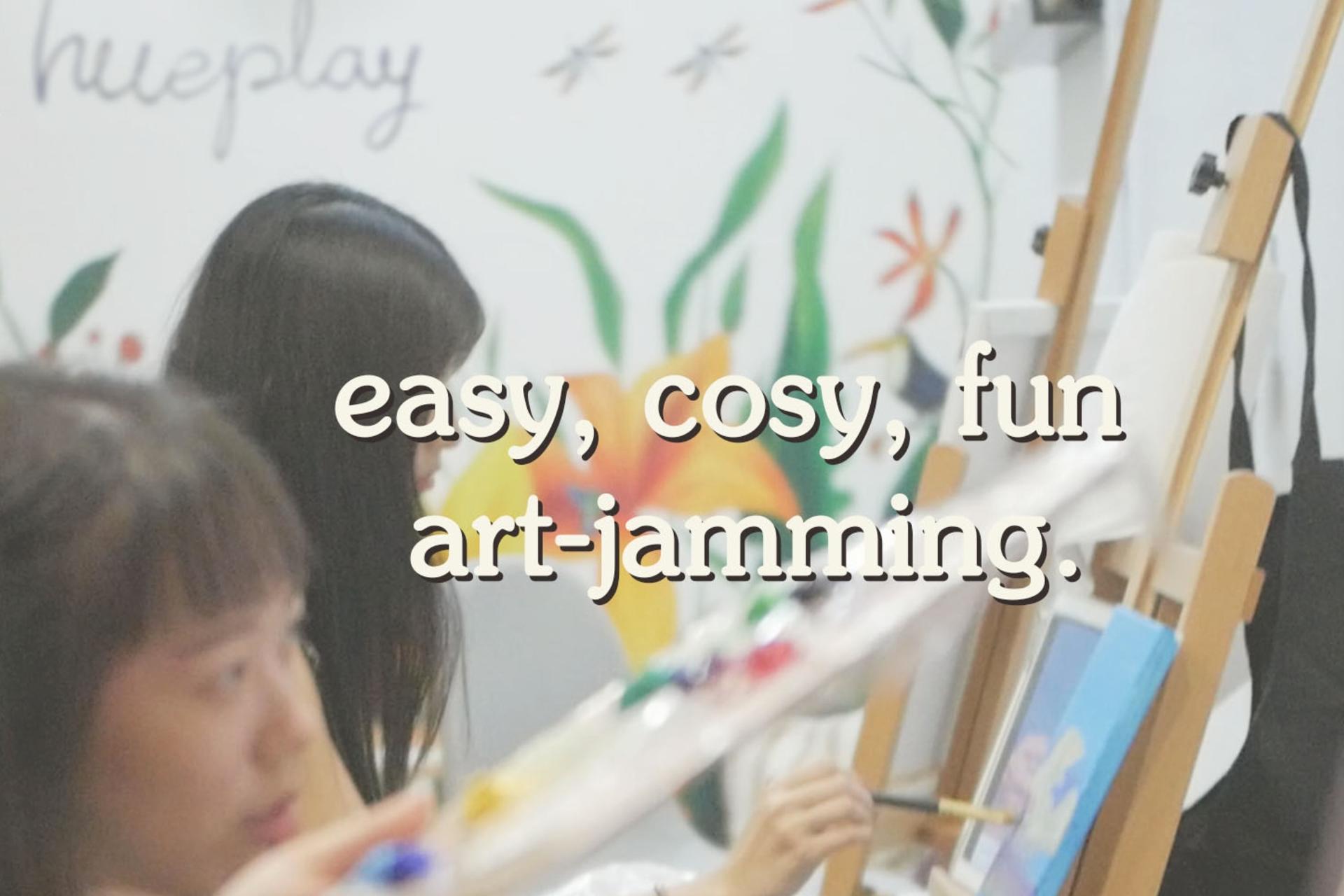 Glow in the Dark, Canvas or Tote Bag Art Jamming - Thumbnail 2
