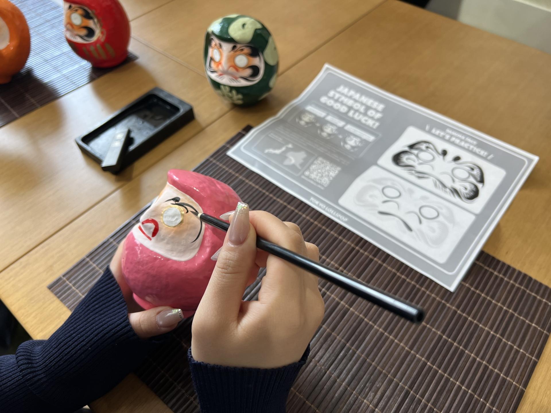 Private Daruma Painting Experience – Create Your Own Lucky Charm - Thumbnail 2