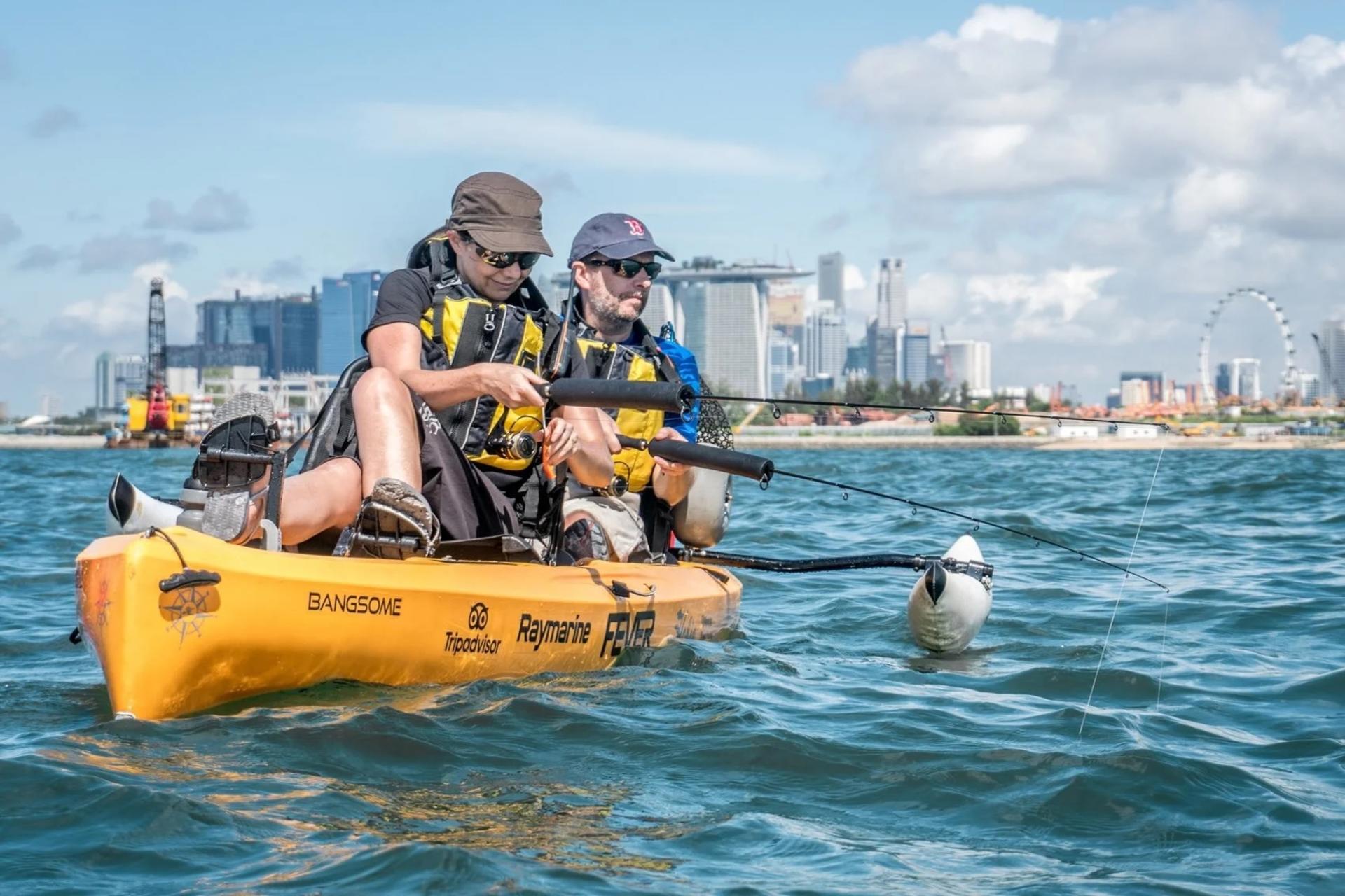 Kayak Fishing Experience in Singapore - Thumbnail 8
