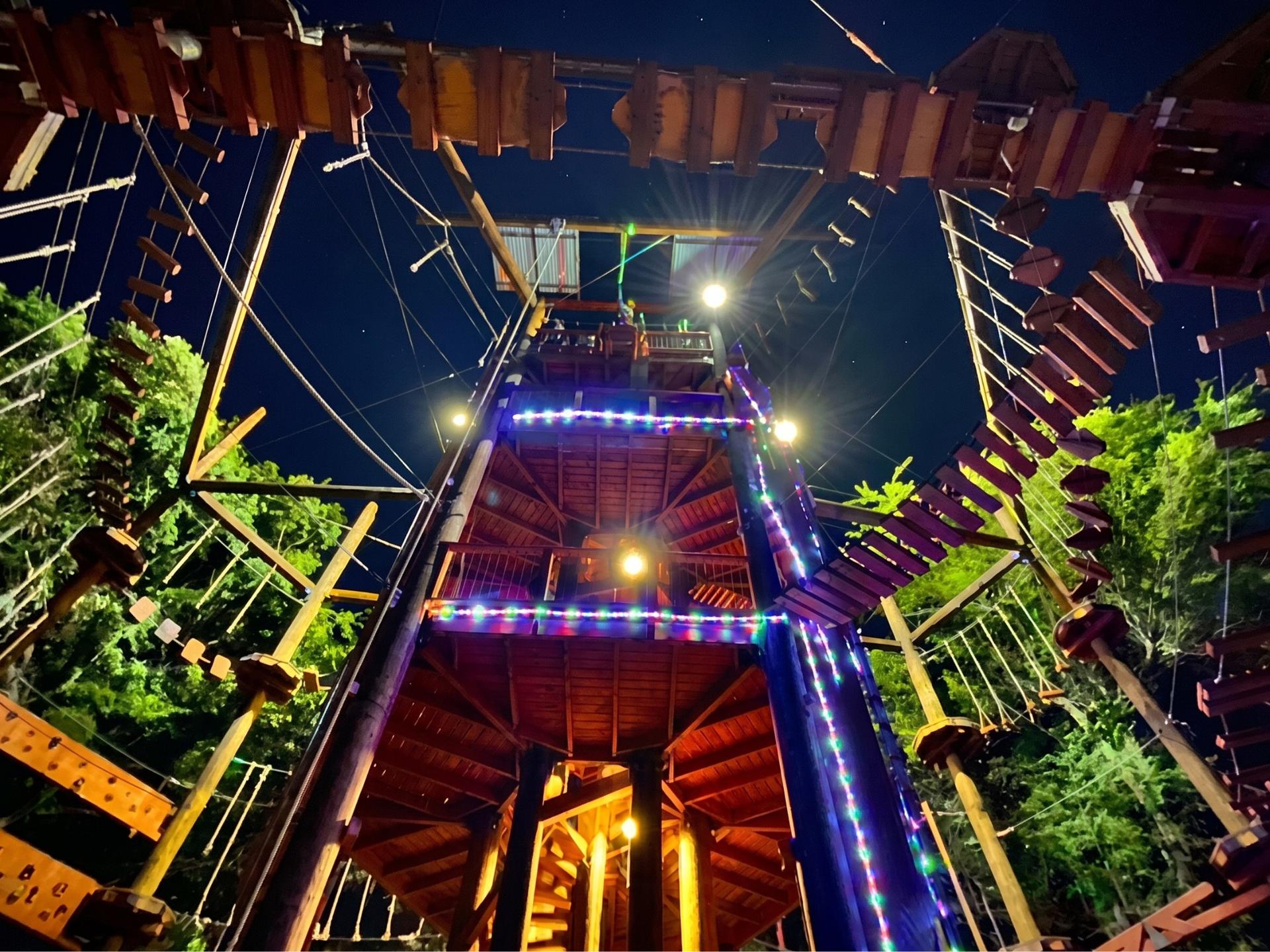 Night Ninja Course Experience with Campfire in Oahu - Thumbnail 11