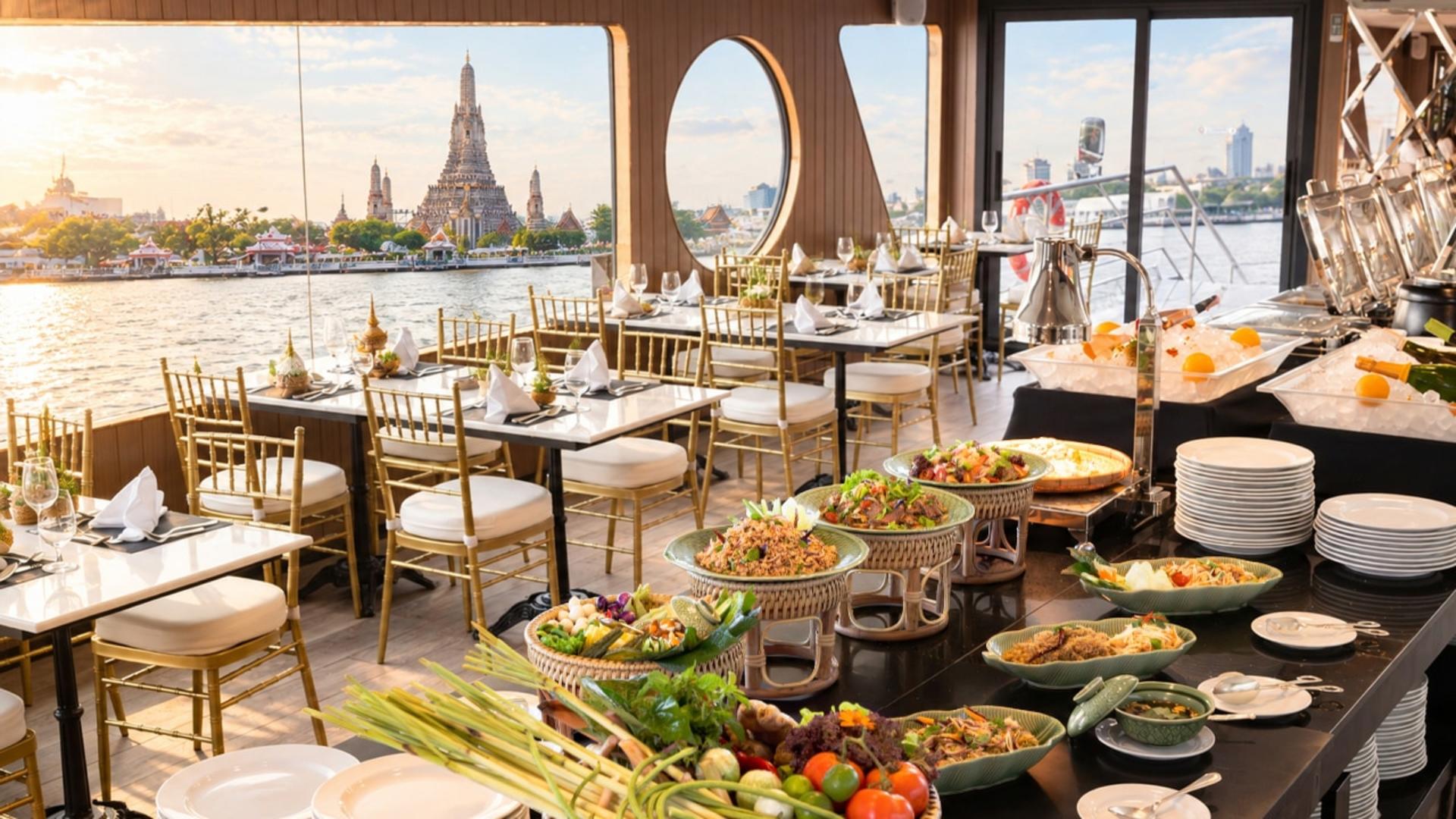 Horizon Dinner Cruise along the Chao Phraya River by Shangri-La Hotel, Bangkok - Thumbnail 10