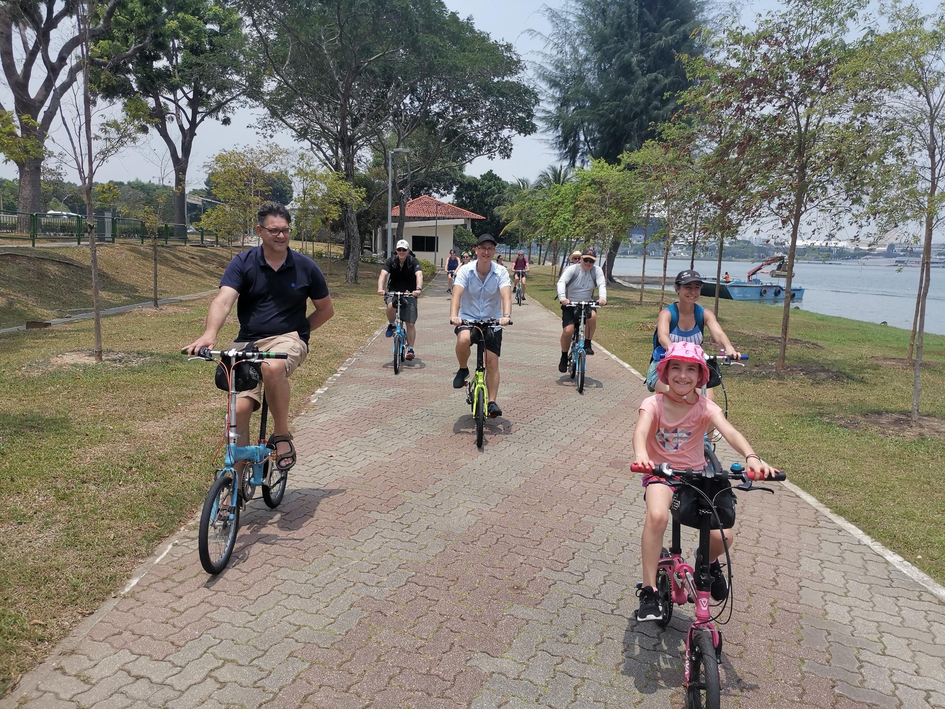 Singapore Historical Lion City Bike Tour - Image 1