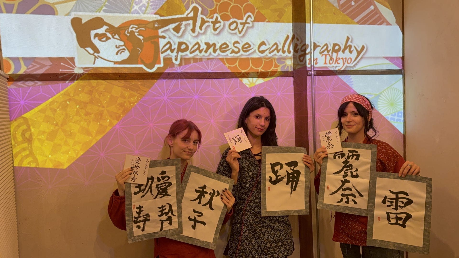 Immersive Japanese Calligraphy Experience near Tokyo Skytree - Thumbnail 3