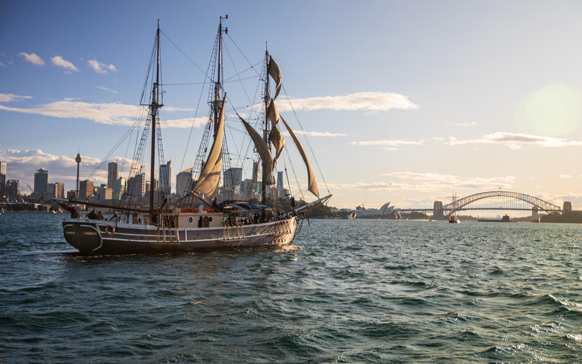 Sydney Harbour Tall Ship Afternoon Cruise - Thumbnail 6