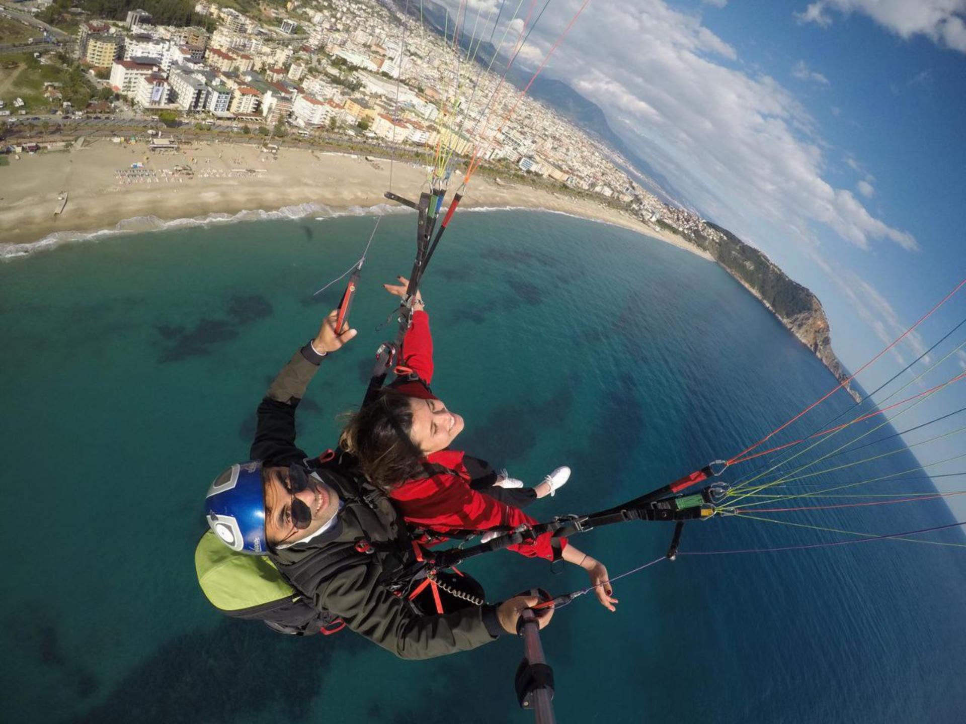 Alanya Tandem Paragliding from 700m with Meeting or Pick-Up  - Thumbnail 4