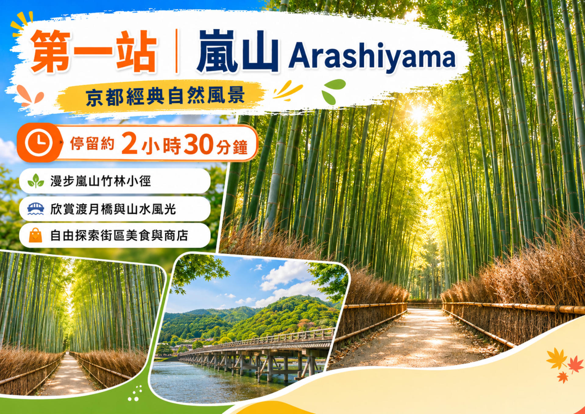 Kyoto & Nara tour - Arashiyama & Fushimi Inari Shrine & Nara Park - Thumbnail 6
