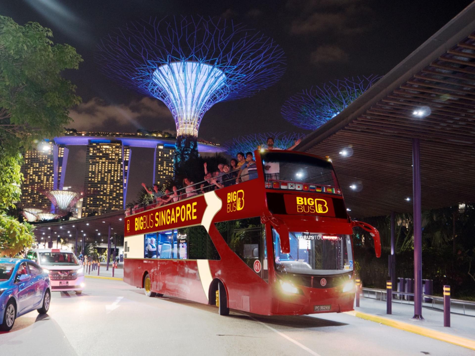 Big Bus Singapore Night City Tour - Thumbnail 2
