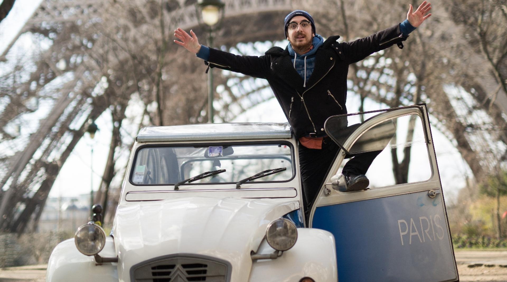 Citroen 2CV Tours in Paris - Thumbnail 3
