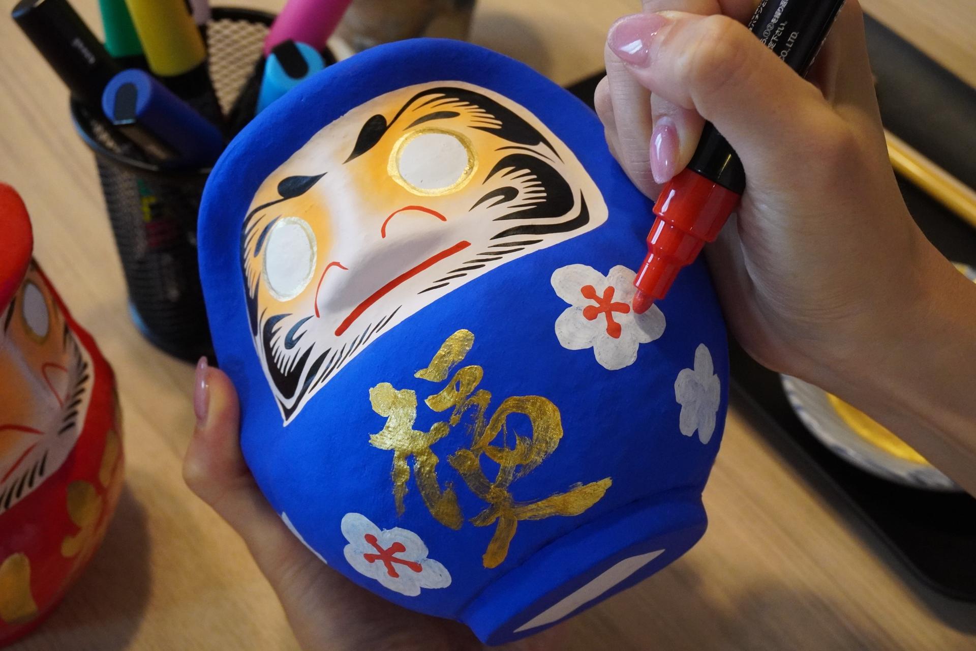 [ZEN CRAFTWORKS] Paint Your Own Takasaki Daruma Doll - Thumbnail 14