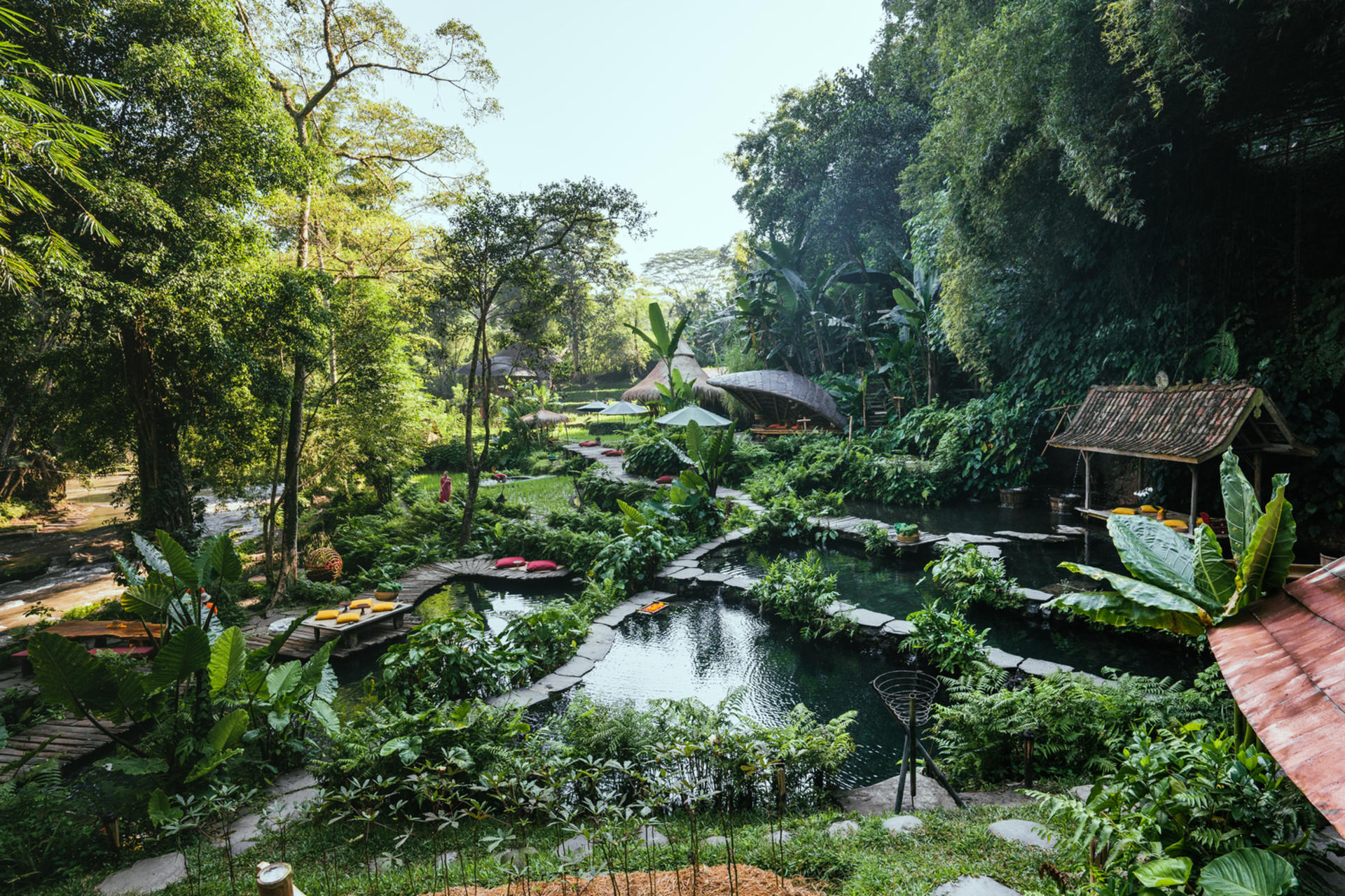 Bambu Indah Day Pass in Ubud Bali - Thumbnail 2