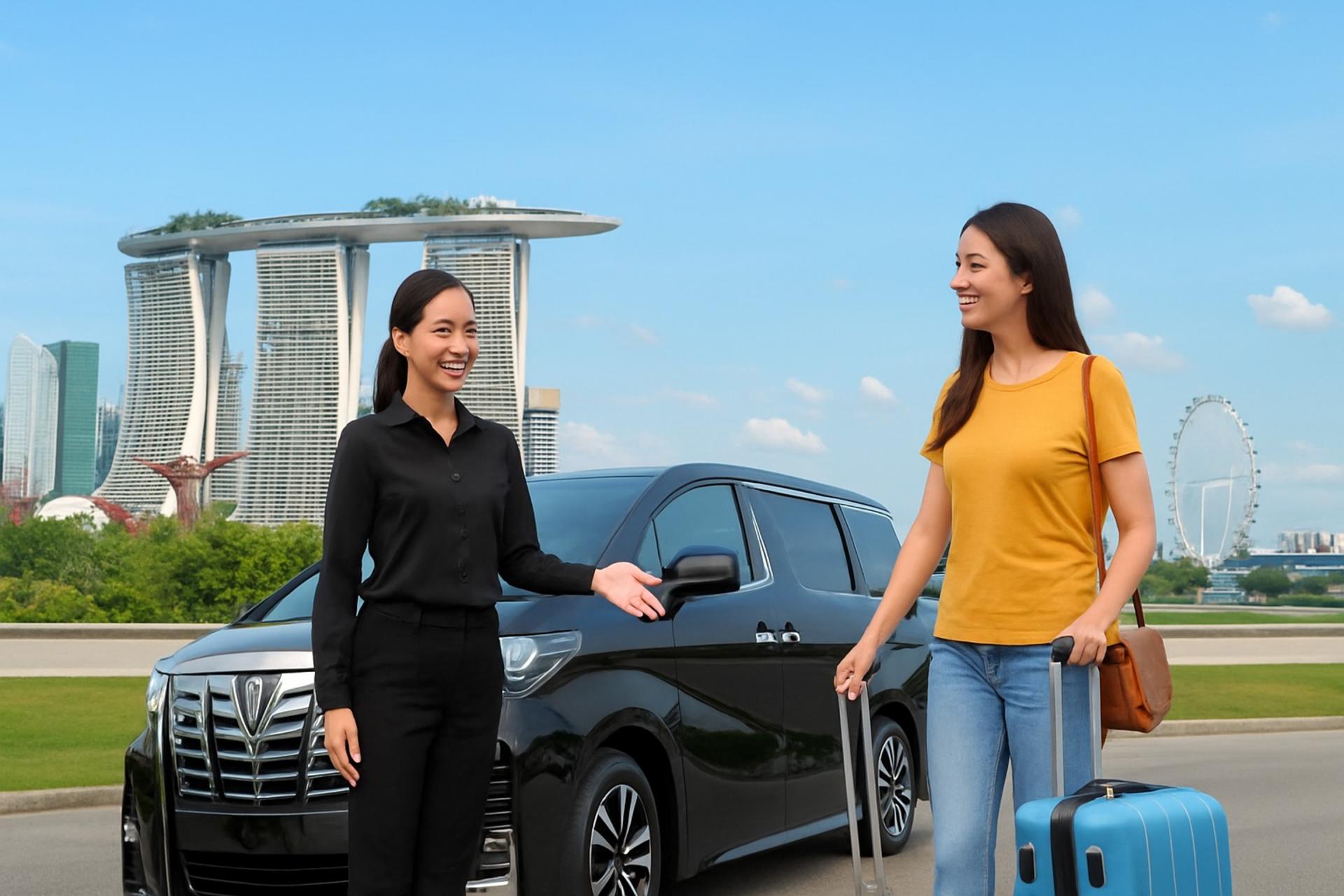 [Female-only driver] Singapore Car Rental with Driver by MyProGuide - Image 1