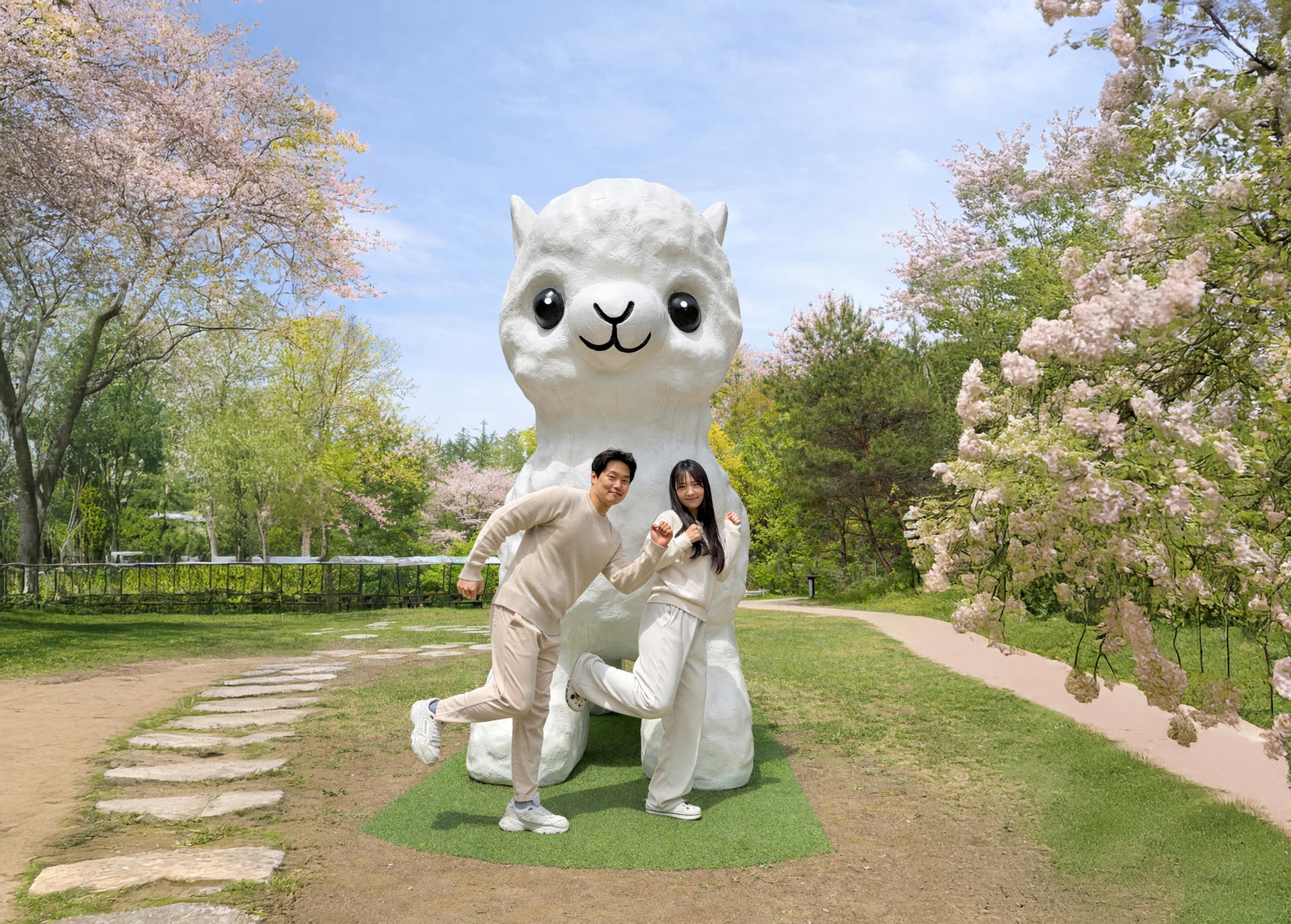 9-Hour Private Car Charter to Nami Island Suburb / Alpaca World from Seoul - Image 1