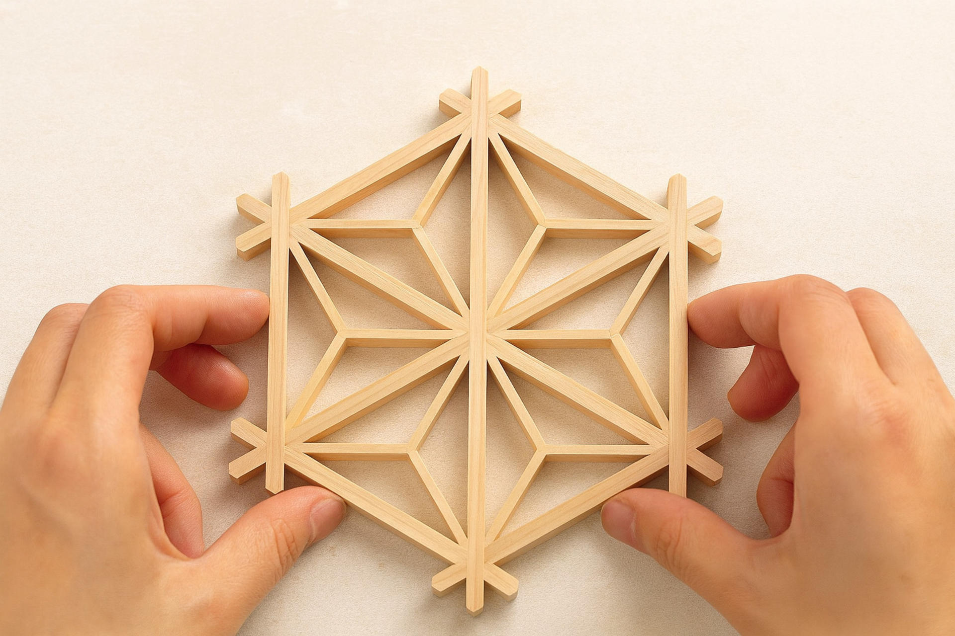 Asakusa: Discover the Art of Kumiko Make Your Own Coaster - Image 1