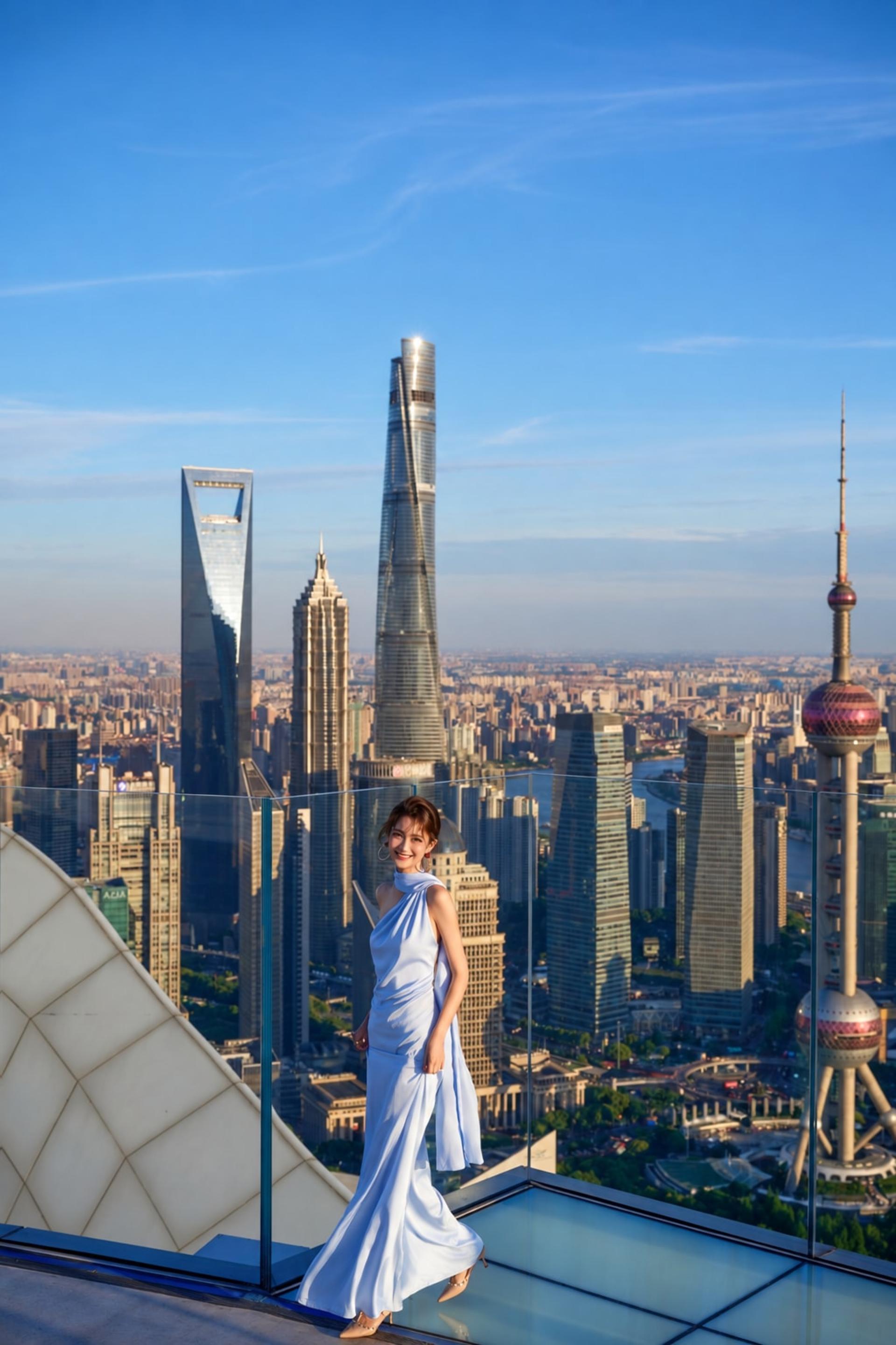 Shanghai Fashion Editorial Photoshoot at The Bund or The Stage - Thumbnail 16