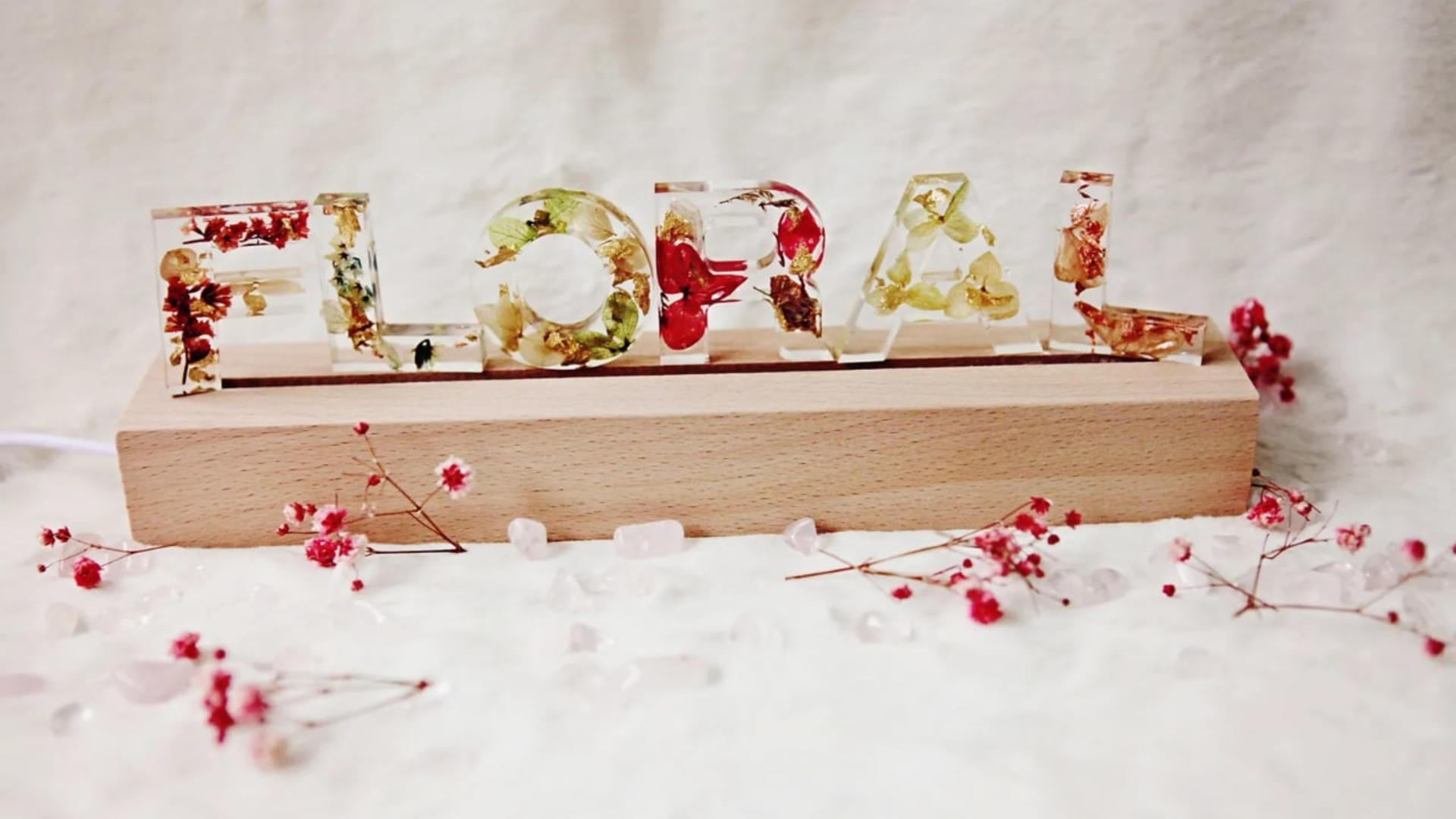 Floral Resin Lightstand Workshop by Floral Knots at Orchard Gateway - Thumbnail 2