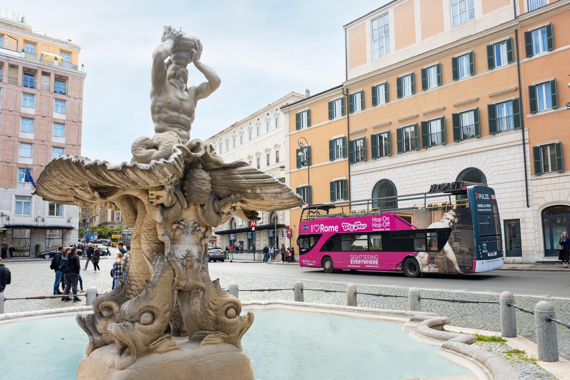 Rome Hop-On Hop-Off Bus by Gray Line Rome - Thumbnail 2