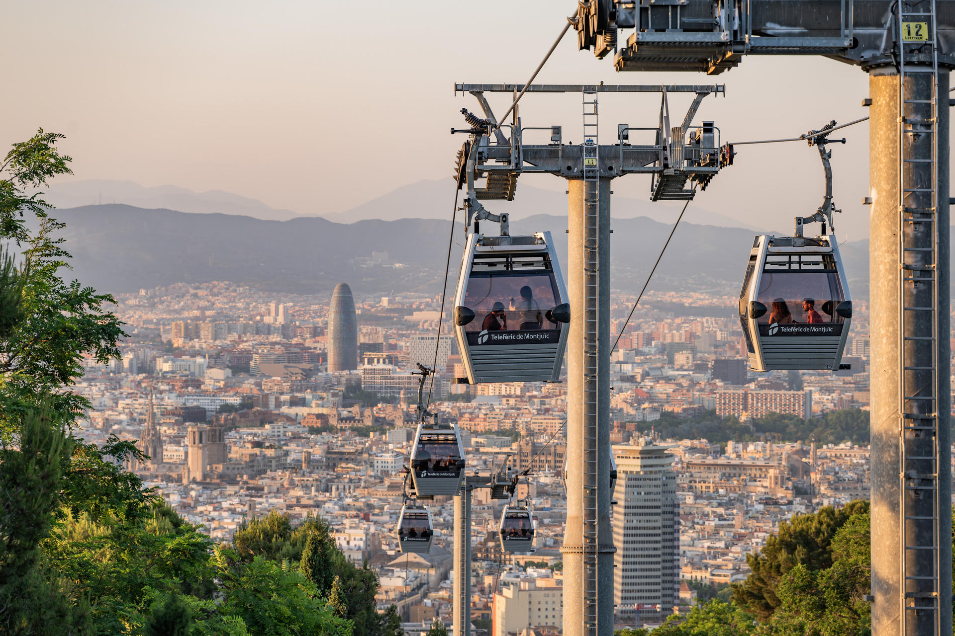 Montjuic Cable Car Ticket in Barcelona - Image 1