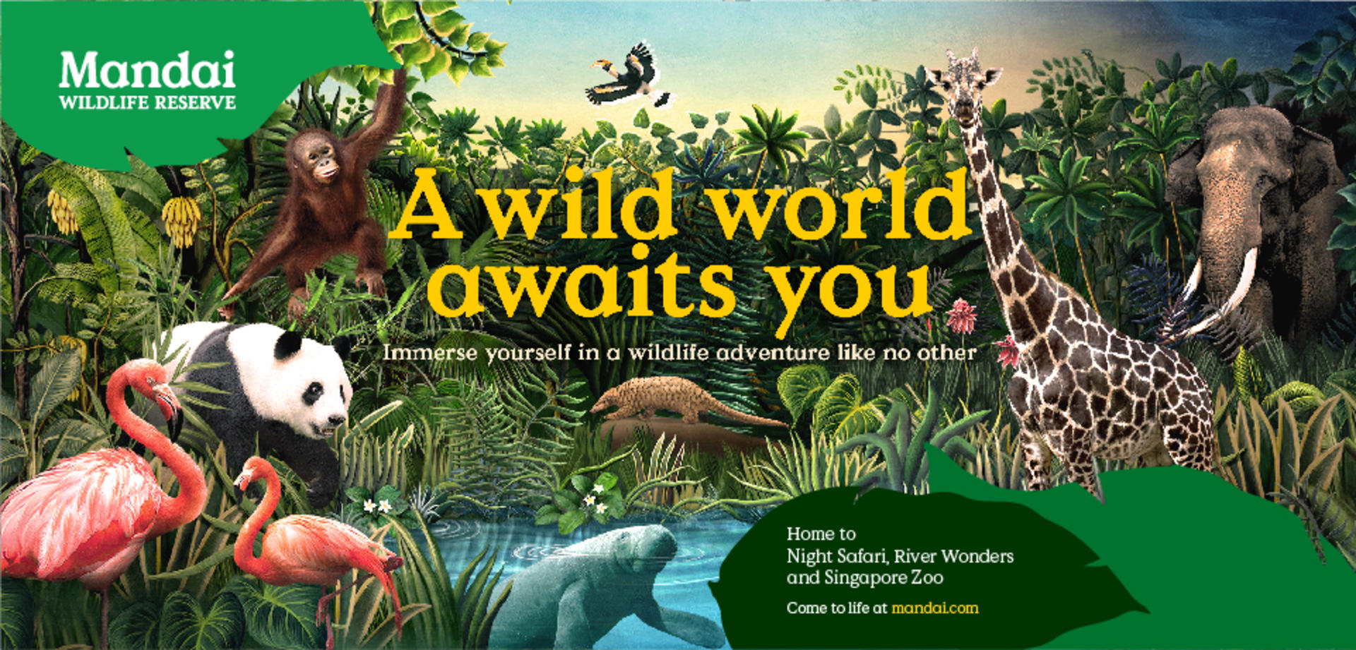 Mandai Wildlife Reserve Multi-Park Ticket - Thumbnail 15