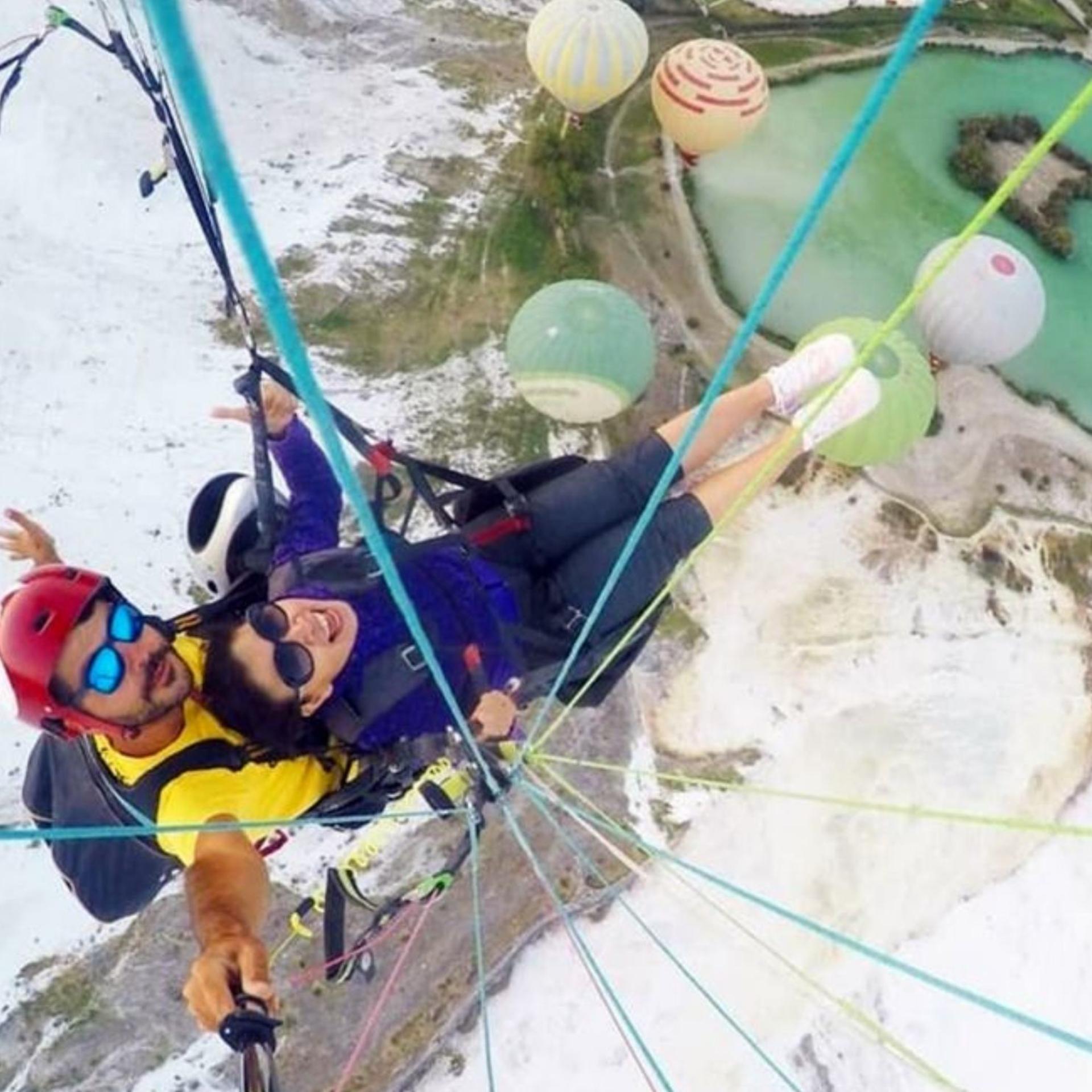Pamukkale Travertines Special Paragliding - Thumbnail 18