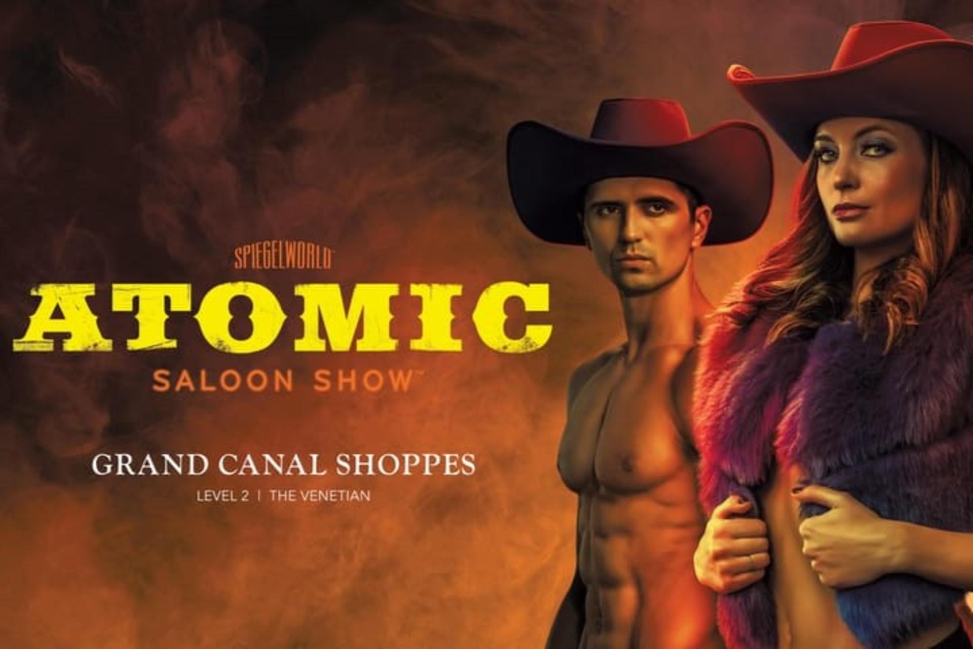 Atomic Saloon Show Ticket in Las Vegas - Image 1
