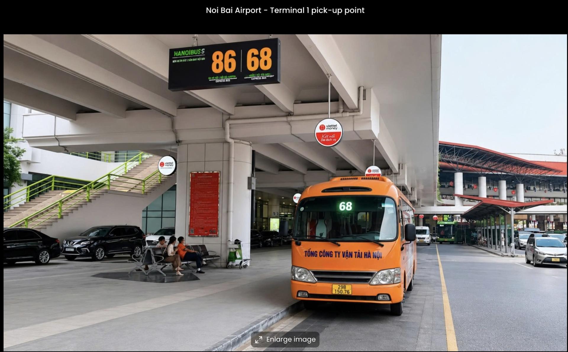 Noi Bai International Airport-Ha Noi City Express Bus by Transerco - Thumbnail 4