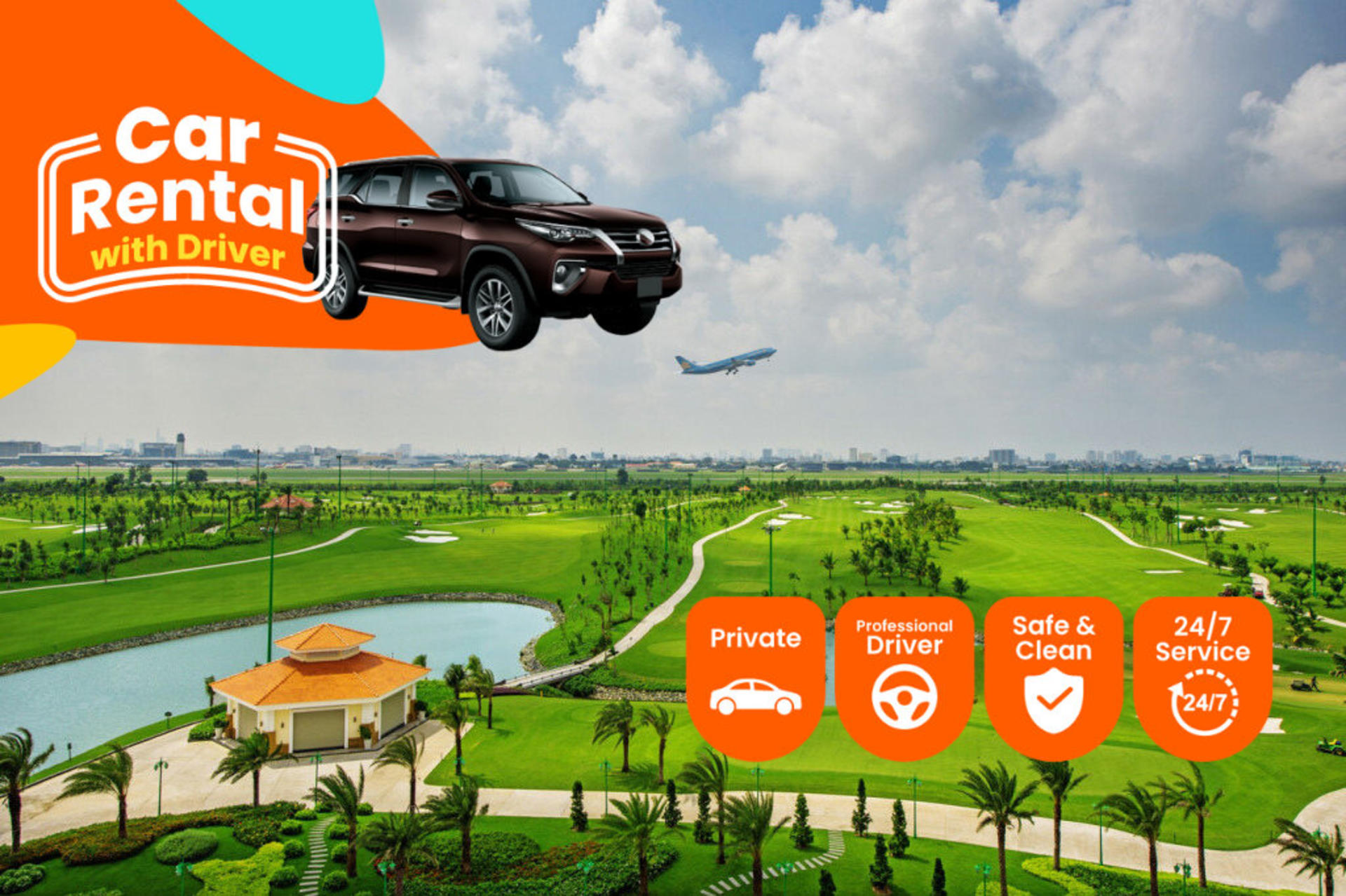 Ho Chi Minh city Private transfer from/to Golf Courses in South Vietnam - Image 1