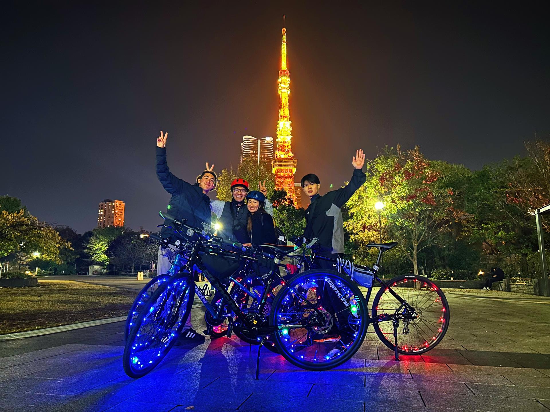 Tokyo: 2-Hour Night Bike Tour of the City's Hidden Gems - Image 1