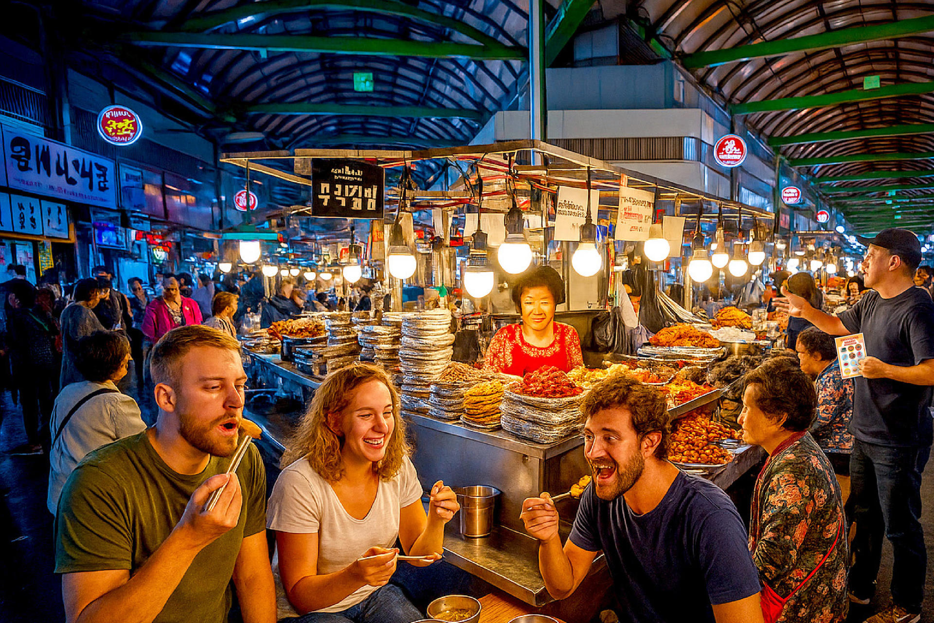 Gwangjang Market Half-Day Street Food Experience with Souvenir - Image 1