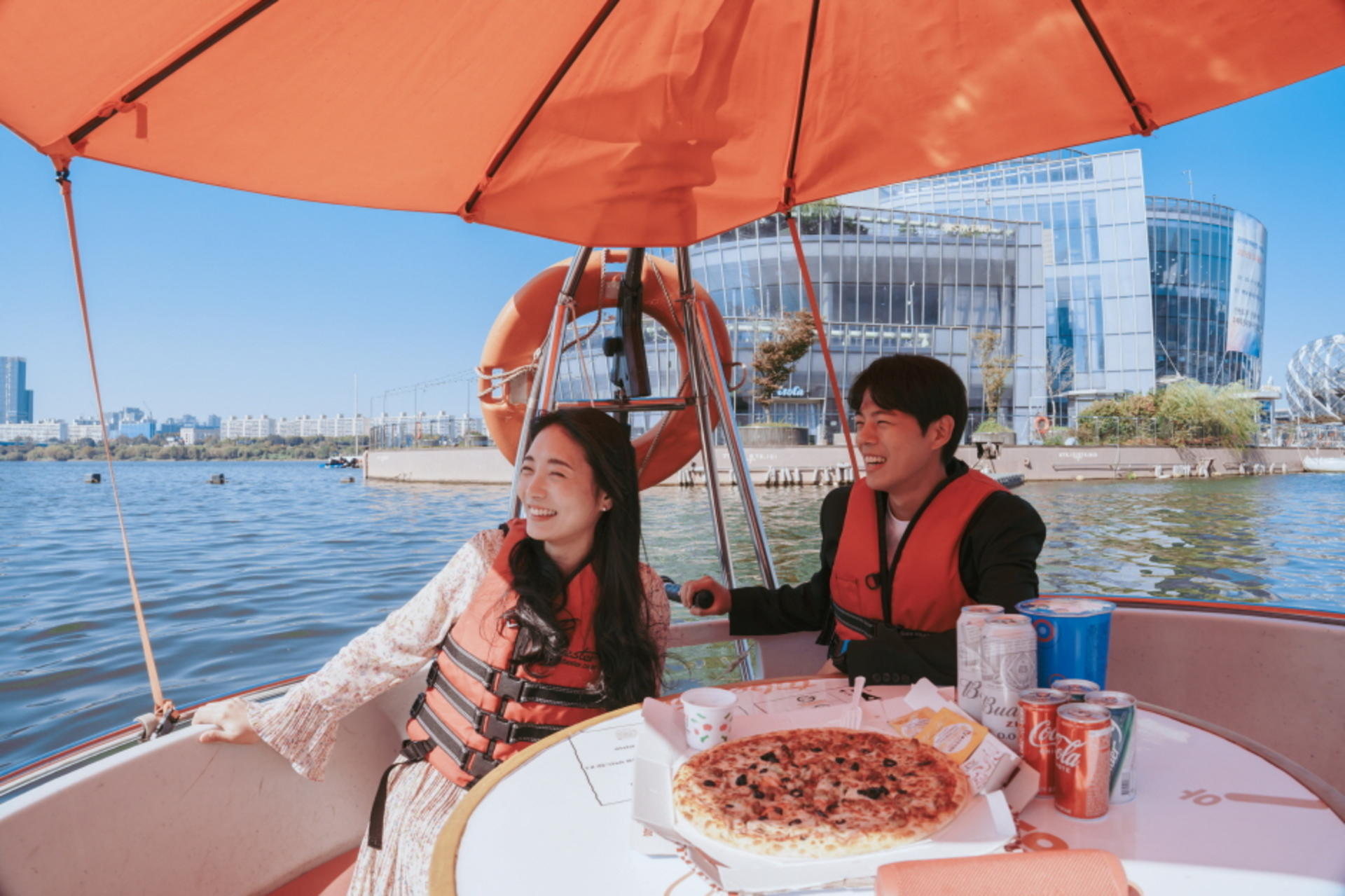 Seoul Han River Banpo Sevit Island TUBESTER Ticket - Thumbnail 3
